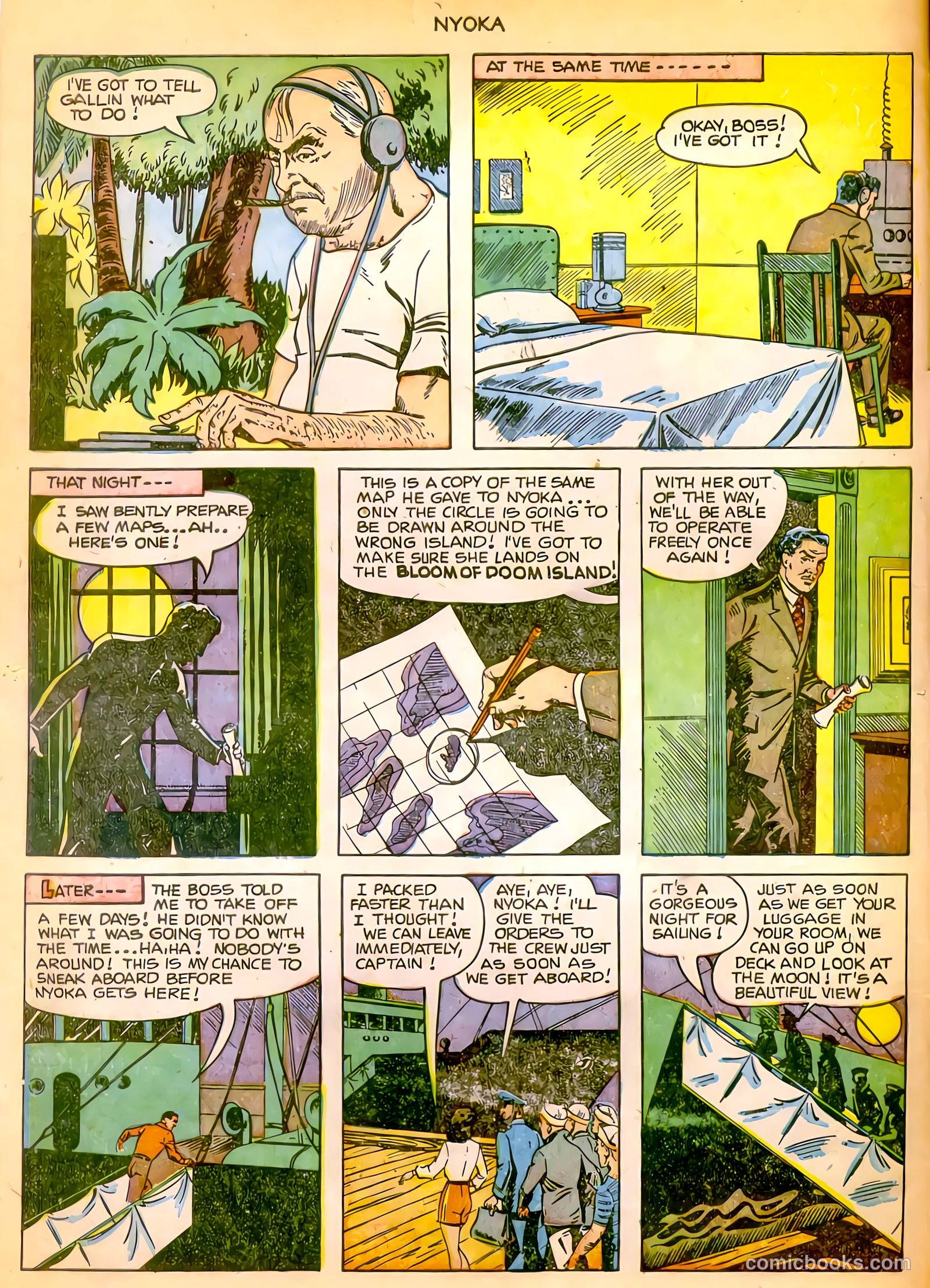 Nyoka the Jungle Girl #62 (1951, L. Miller & Son) — page 5 of 33