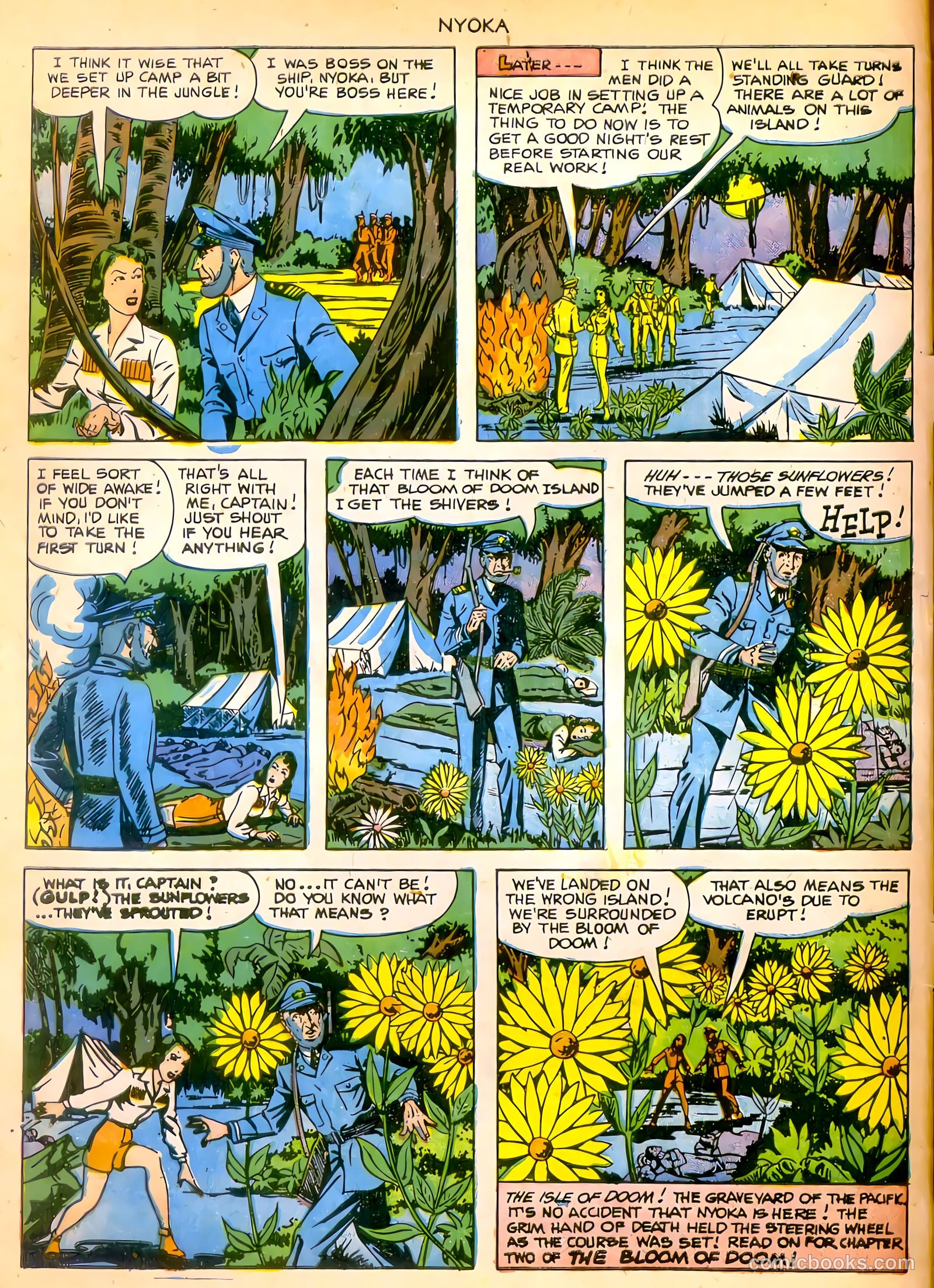 Nyoka the Jungle Girl #62 (1951, L. Miller & Son) — page 7 of 33