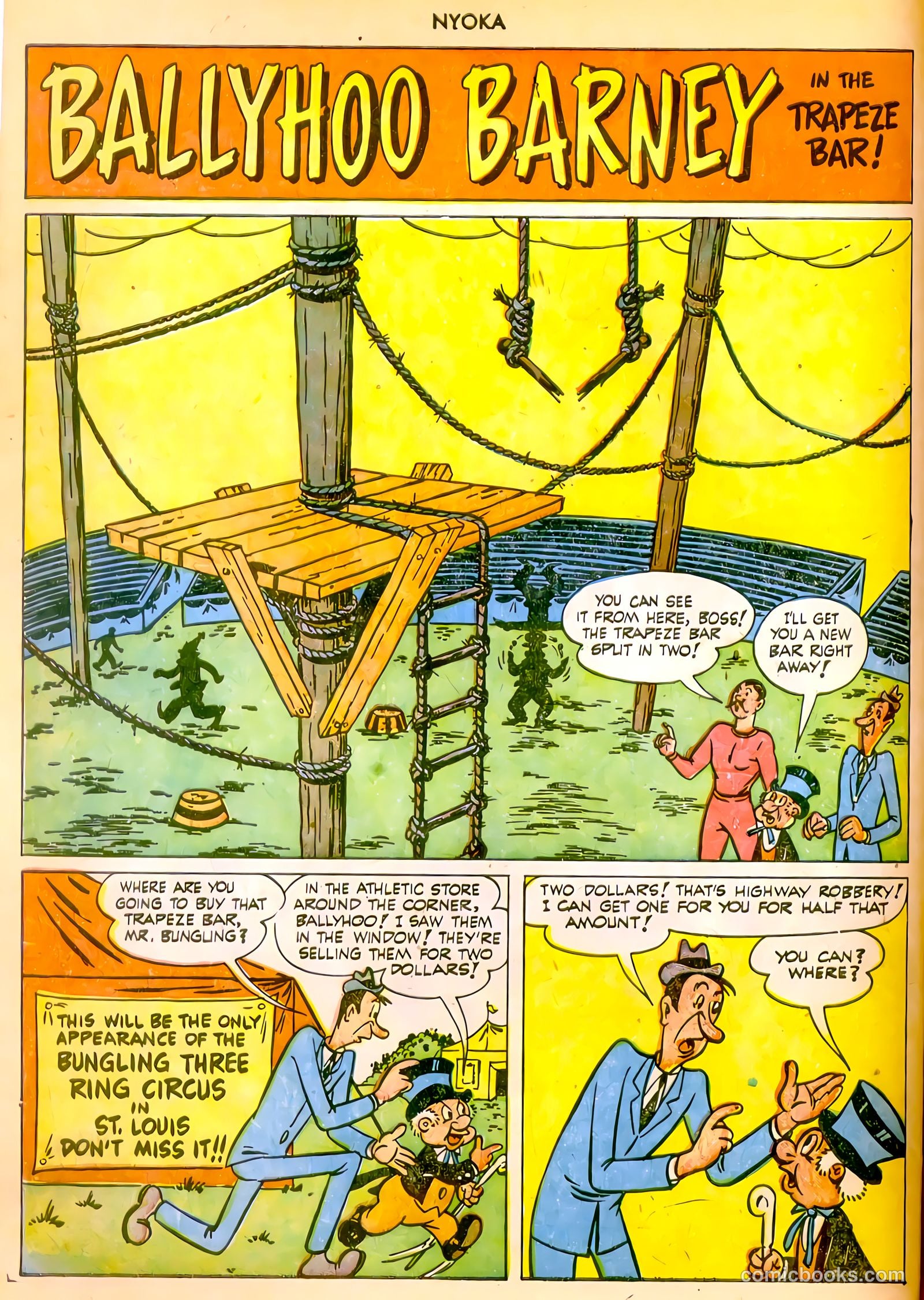 Nyoka the Jungle Girl #62 (1951, L. Miller & Son) — page 9 of 33
