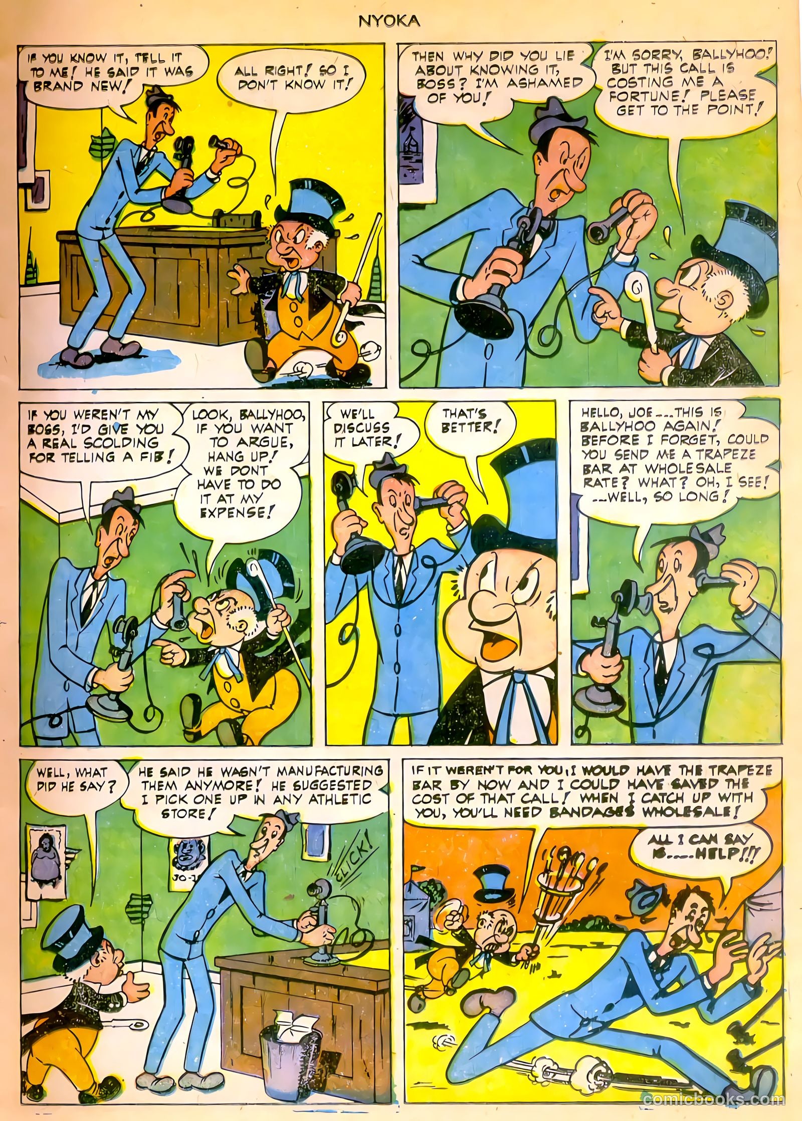 Nyoka the Jungle Girl #62 (1951, L. Miller & Son) — page 12 of 33