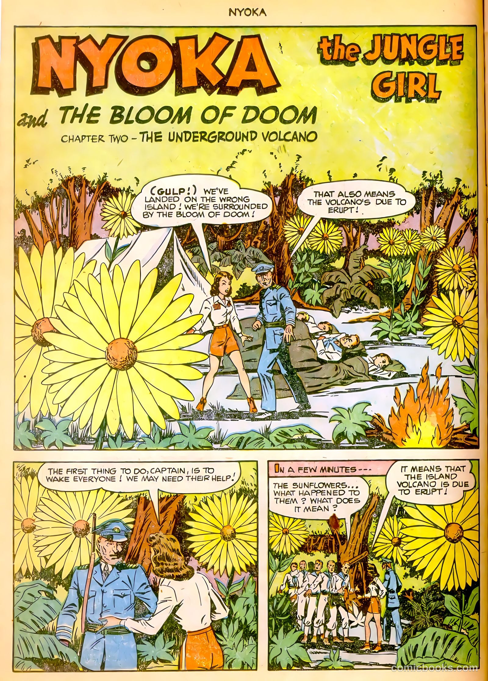 Nyoka the Jungle Girl #62 (1951, L. Miller & Son) — page 13 of 33