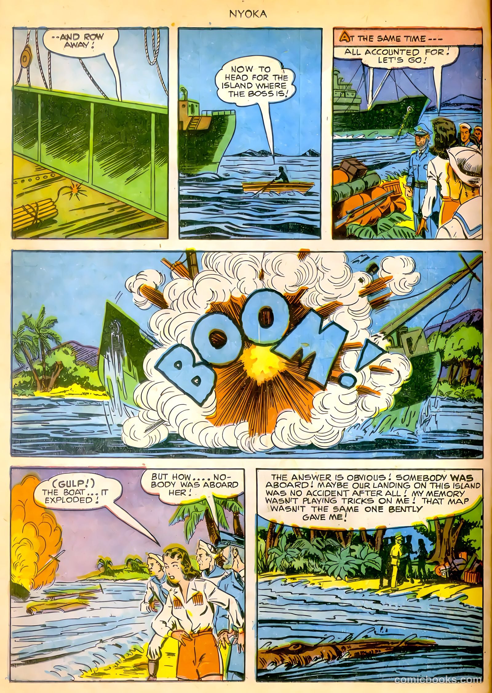 Nyoka the Jungle Girl #62 (1951, L. Miller & Son) — page 15 of 33
