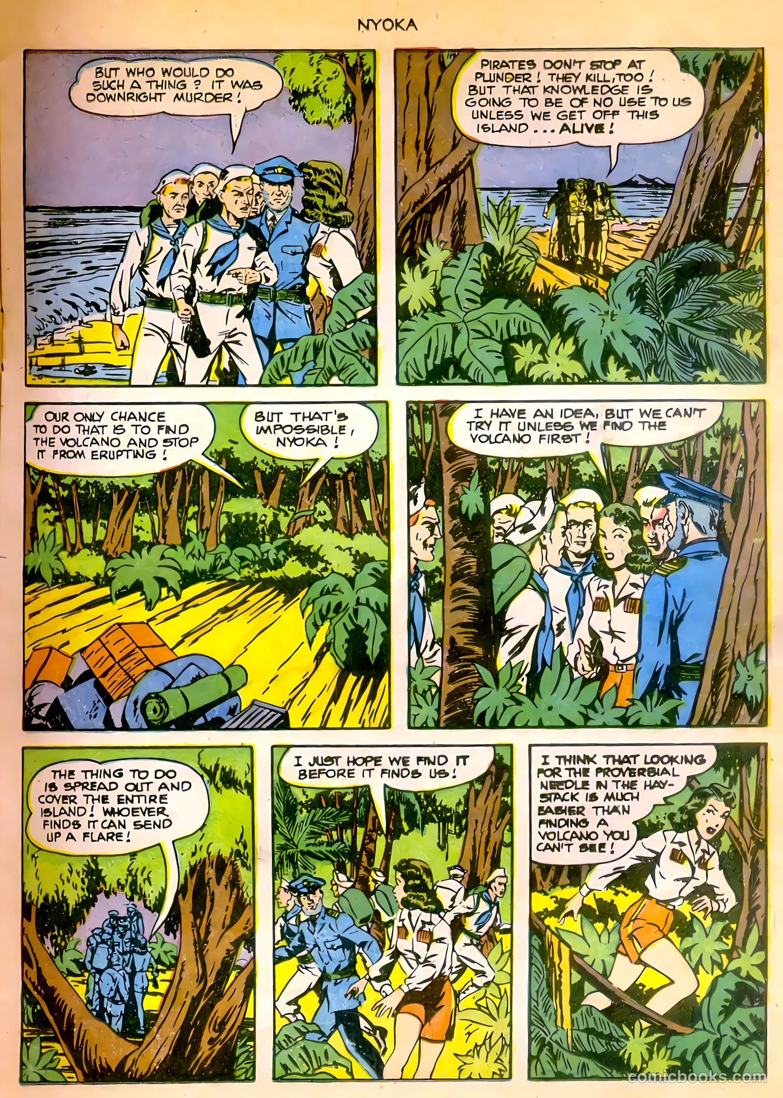 Nyoka the Jungle Girl #62 (1951, L. Miller & Son) — page 16 of 33