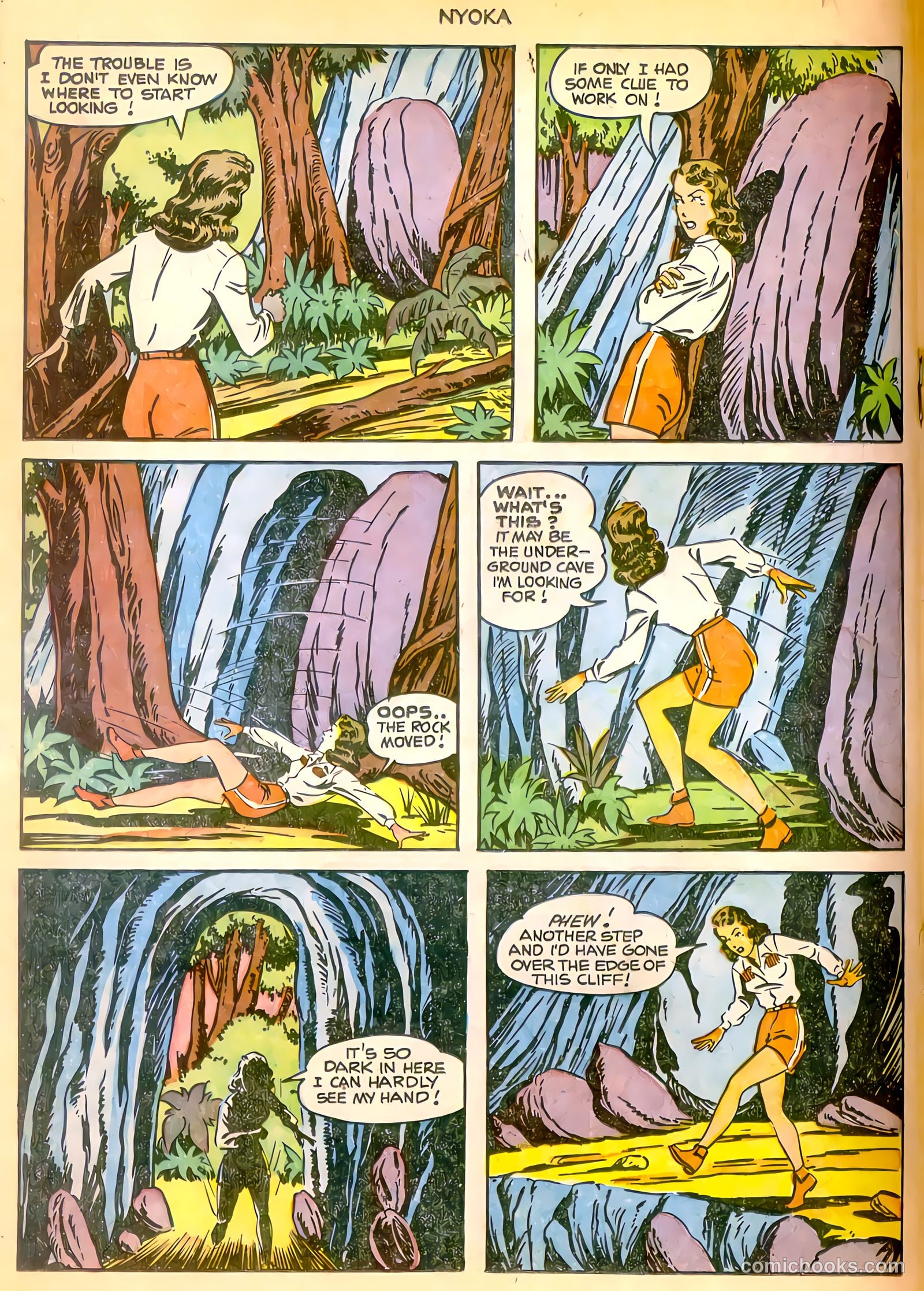 Nyoka the Jungle Girl #62 (1951, L. Miller & Son) — page 17 of 33