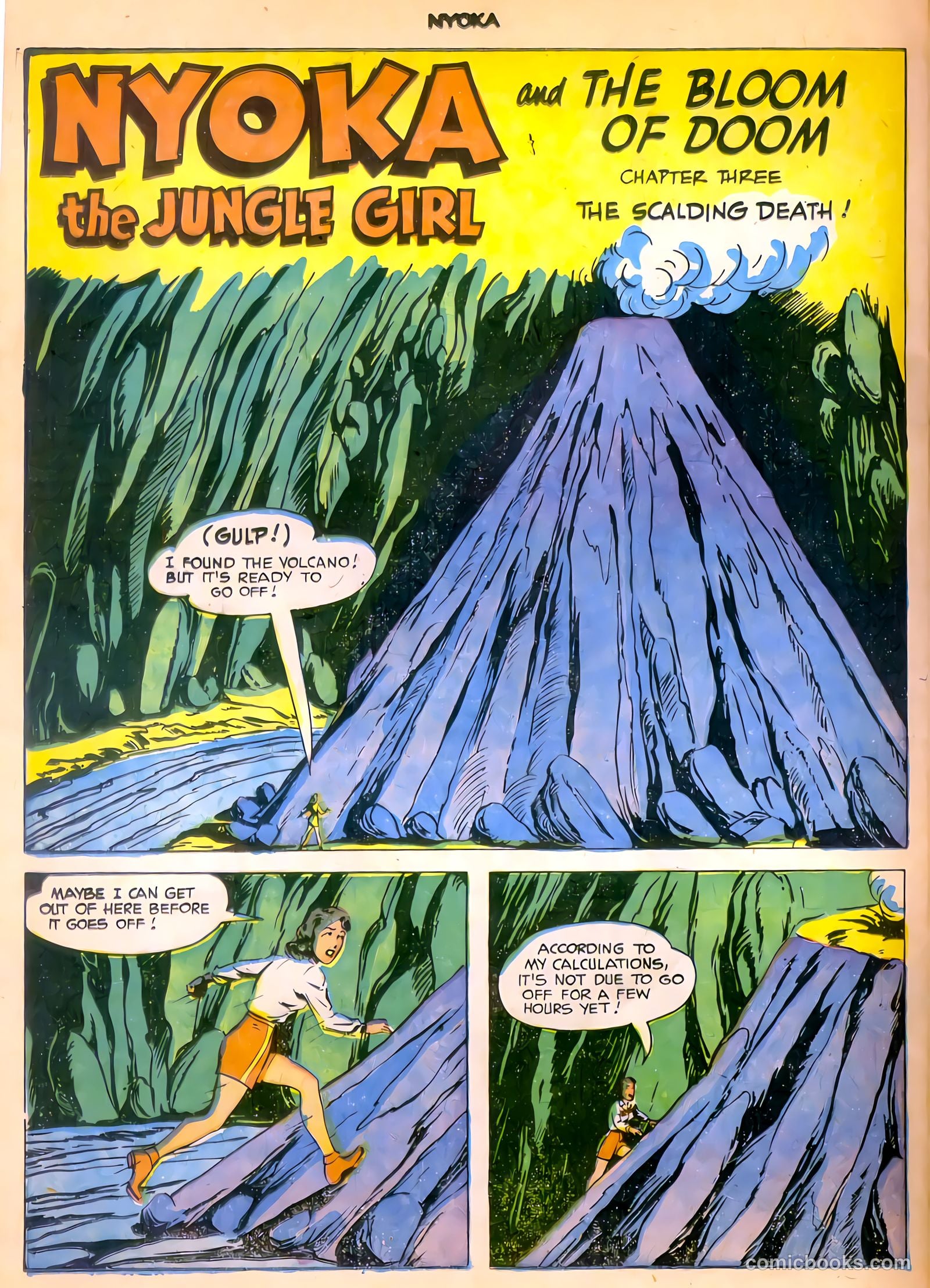 Nyoka the Jungle Girl #62 (1951, L. Miller & Son) — page 23 of 33