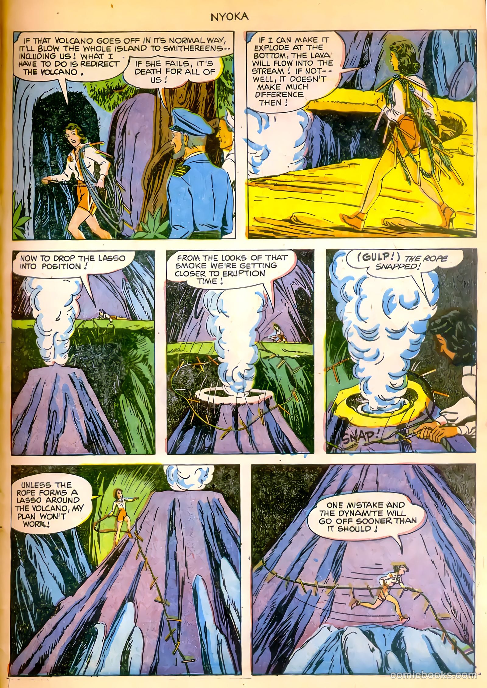 Nyoka the Jungle Girl #62 (1951, L. Miller & Son) — page 26 of 33