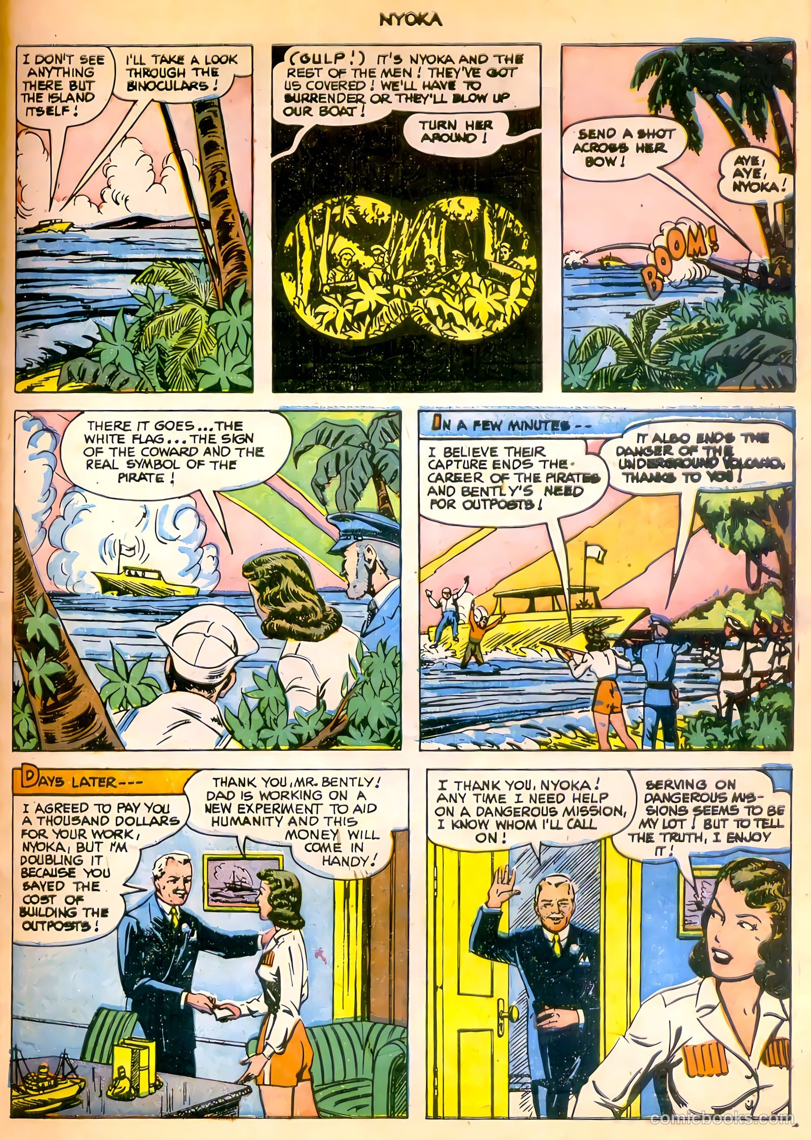Nyoka the Jungle Girl #62 (1951, L. Miller & Son) — page 28 of 33