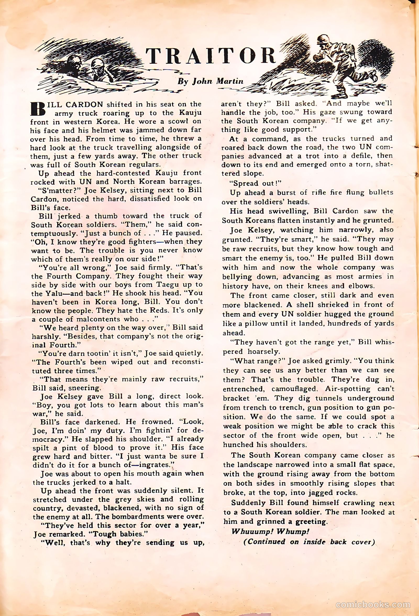 Soldier Comics #11 (1953, L. Miller & Son) — page 2 of 36