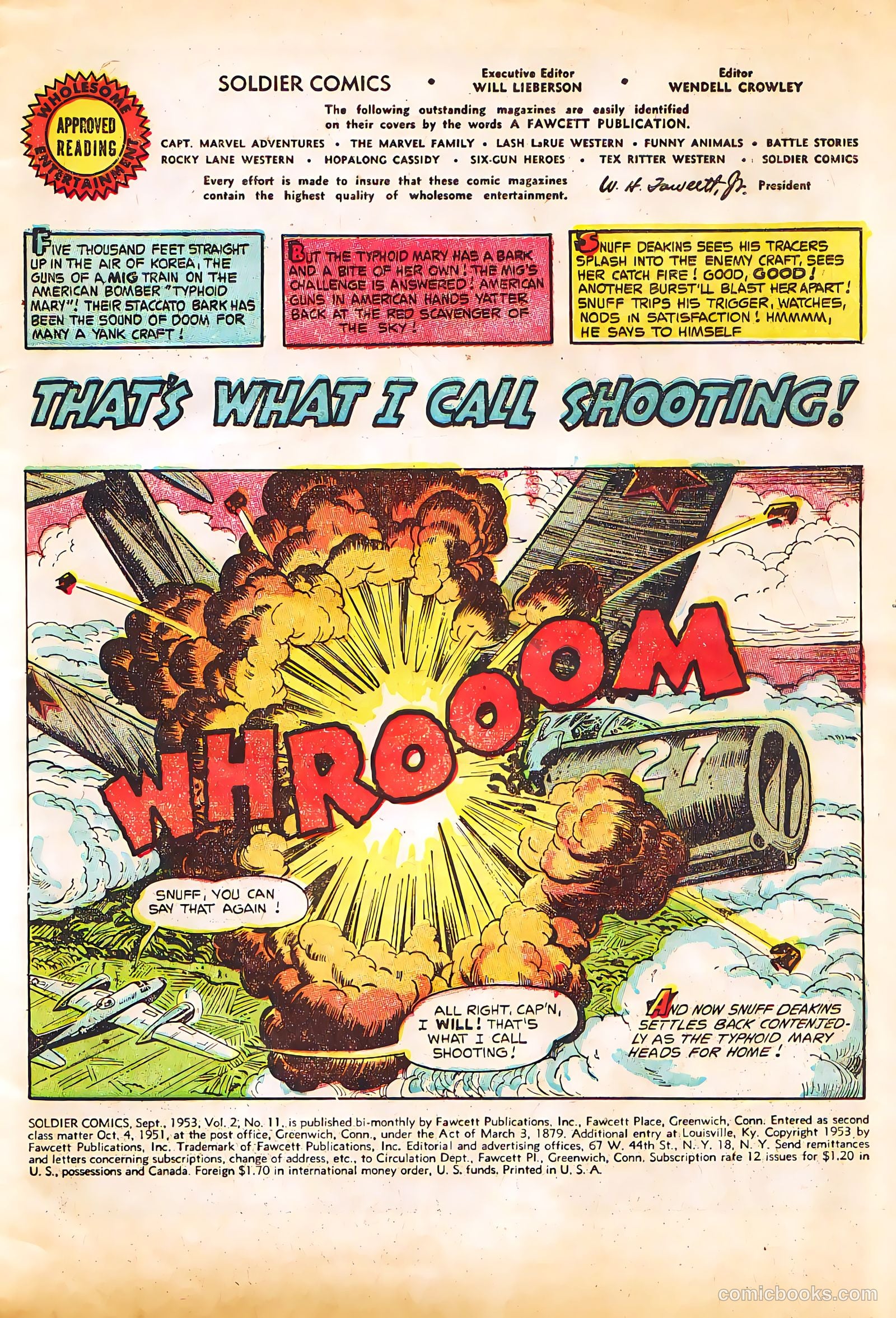 Soldier Comics #11 (1953, L. Miller & Son) — page 3 of 36