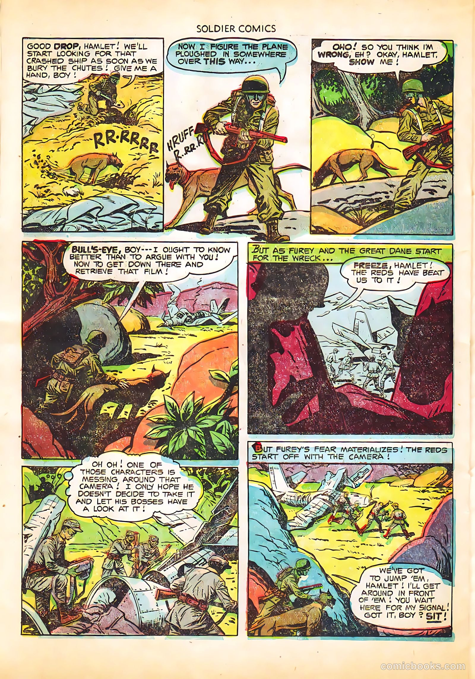 Soldier Comics #11 (1953, L. Miller & Son) — page 22 of 36