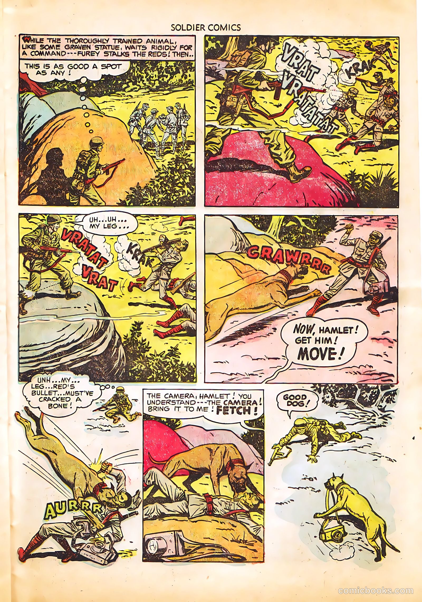 Soldier Comics #11 (1953, L. Miller & Son) — page 23 of 36