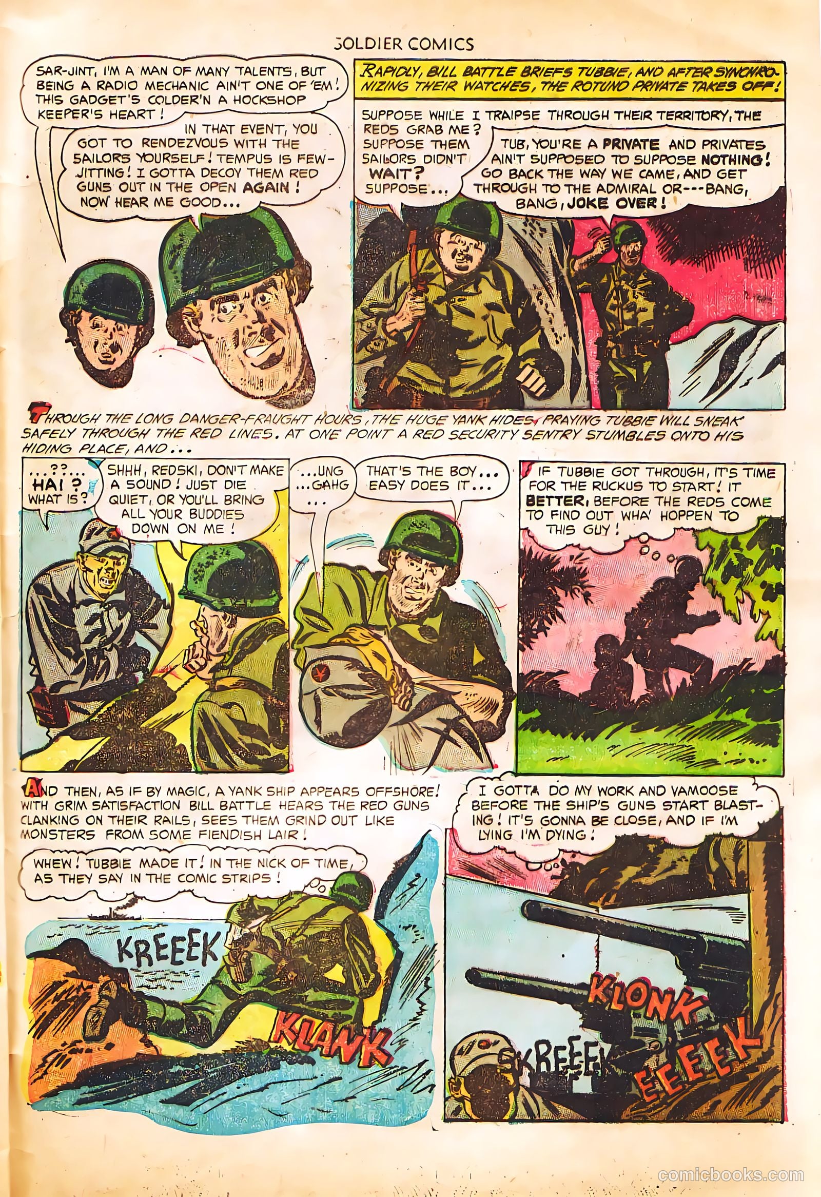 Soldier Comics #11 (1953, L. Miller & Son) — page 33 of 36
