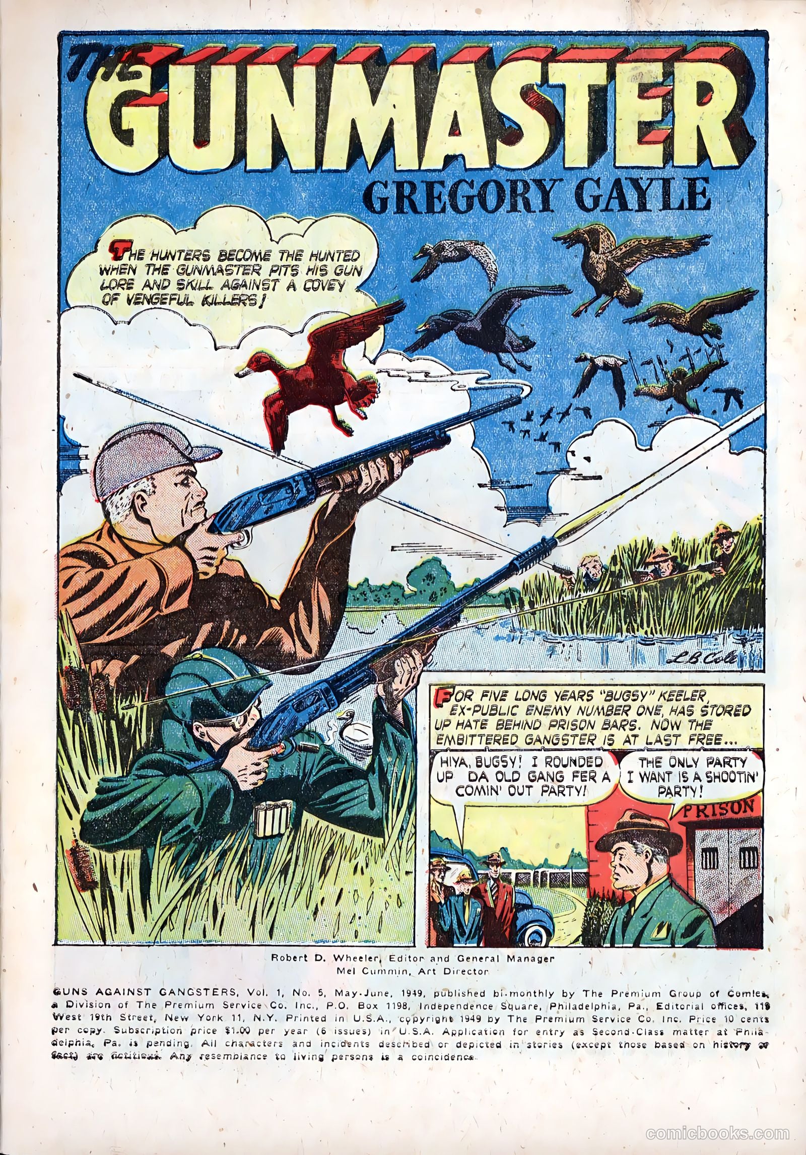 Guns Against Gangsters #5 (1948) — page 3