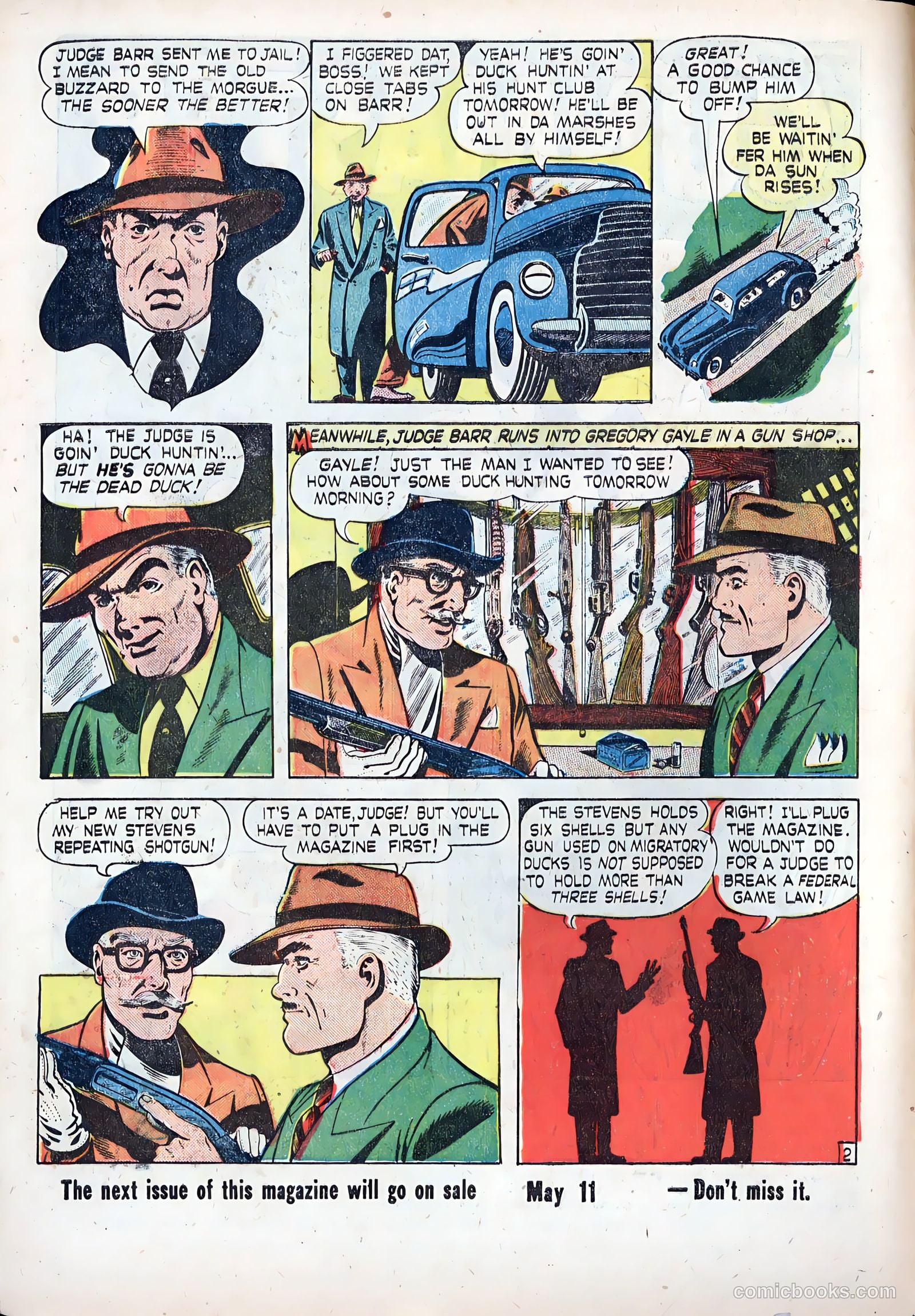 Guns Against Gangsters #5 (1948) — page 4