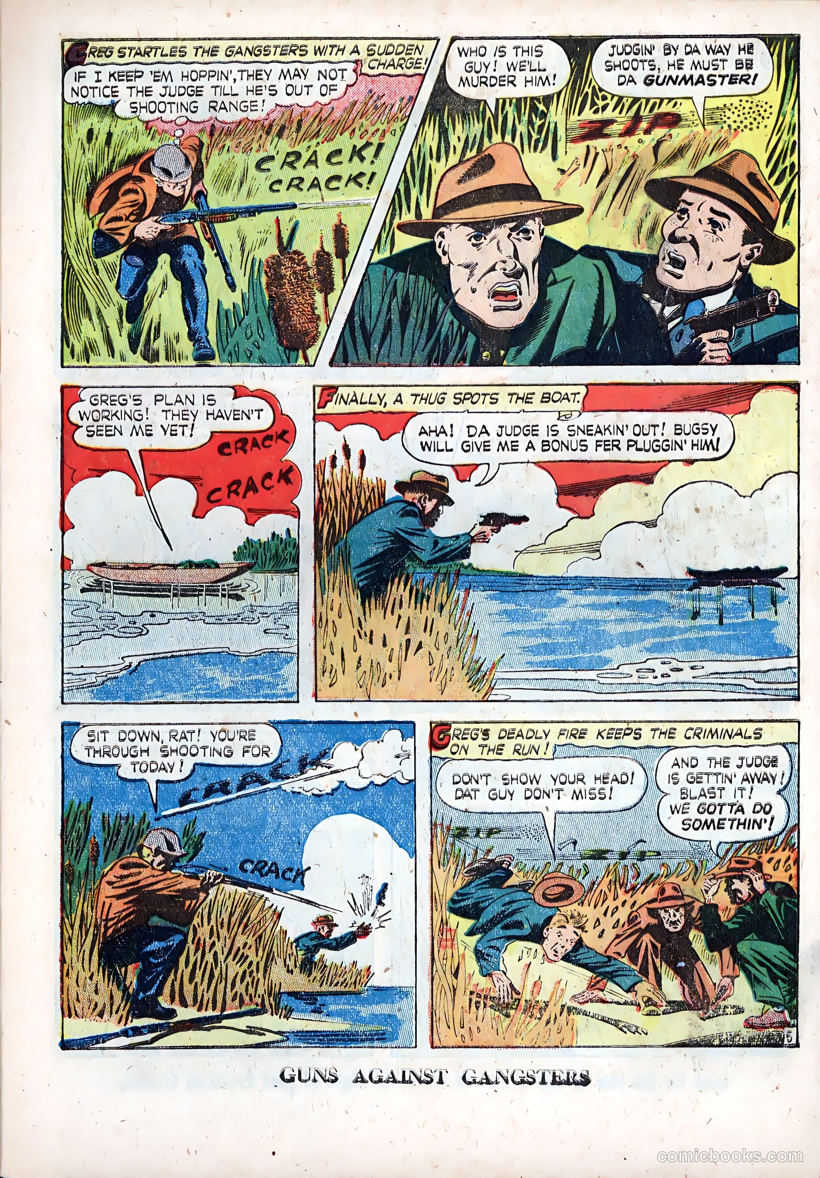 Guns Against Gangsters #5 (1948) — page 7