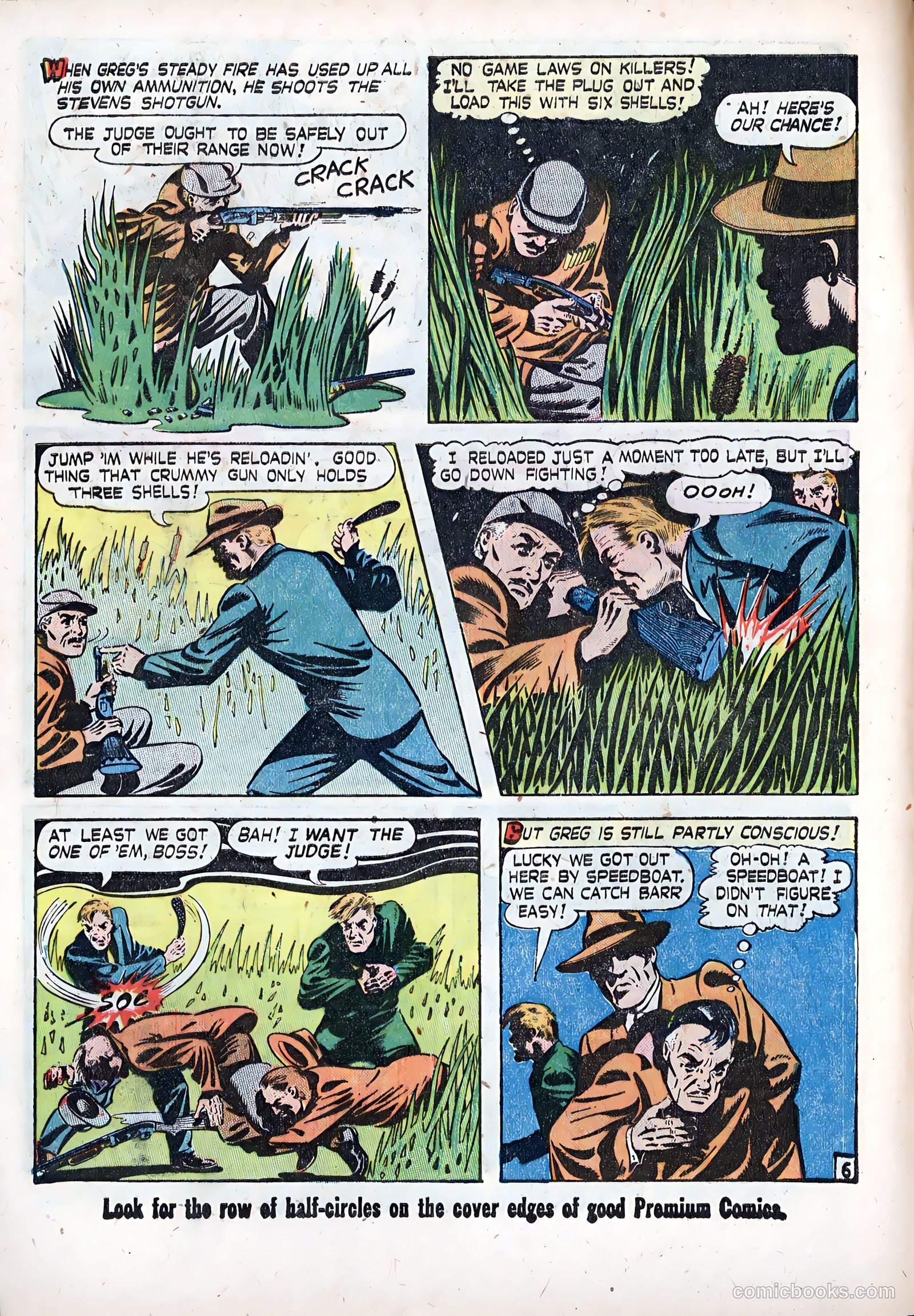 Guns Against Gangsters #5 (1948) — page 8