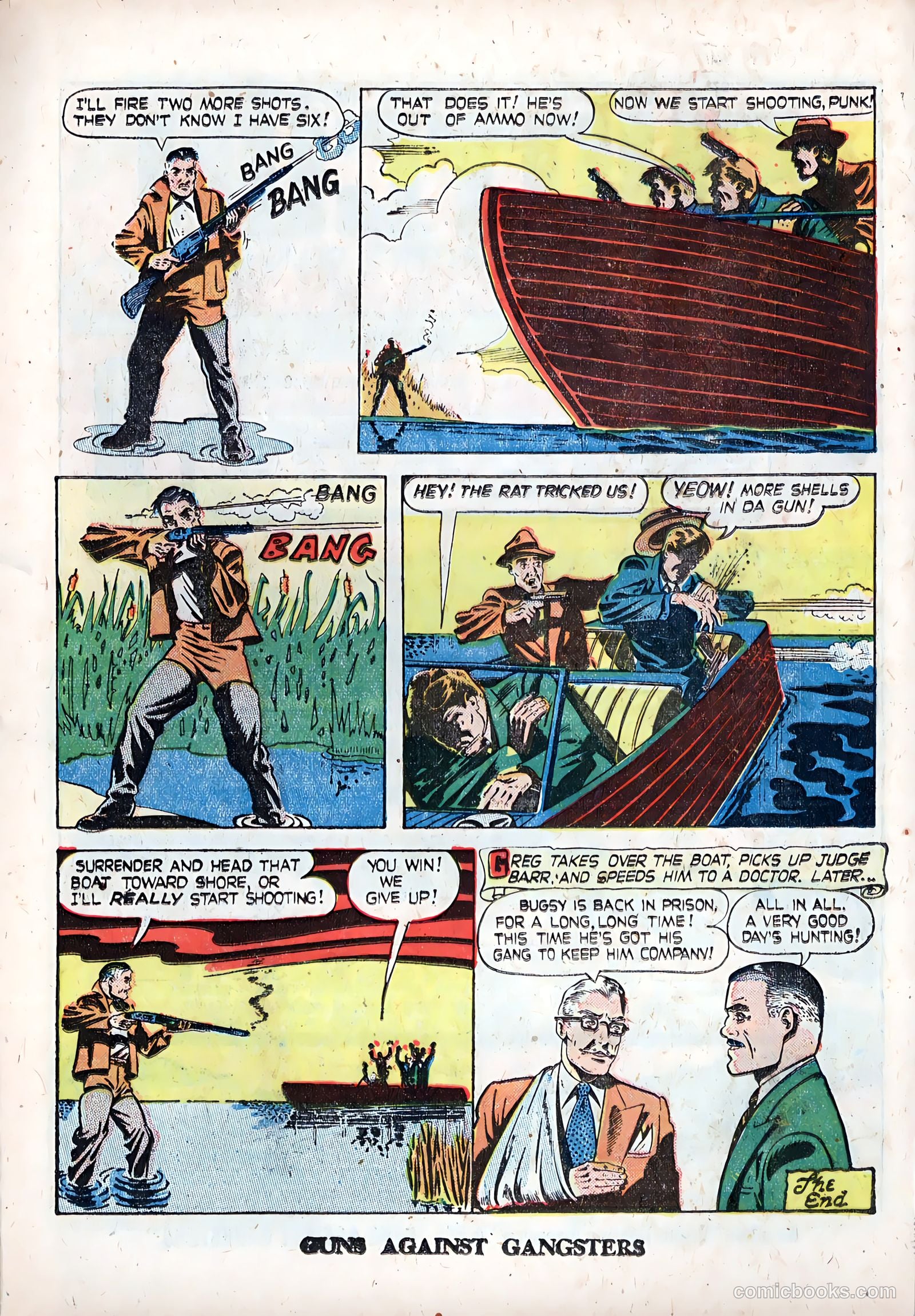 Guns Against Gangsters #5 (1948) — page 11