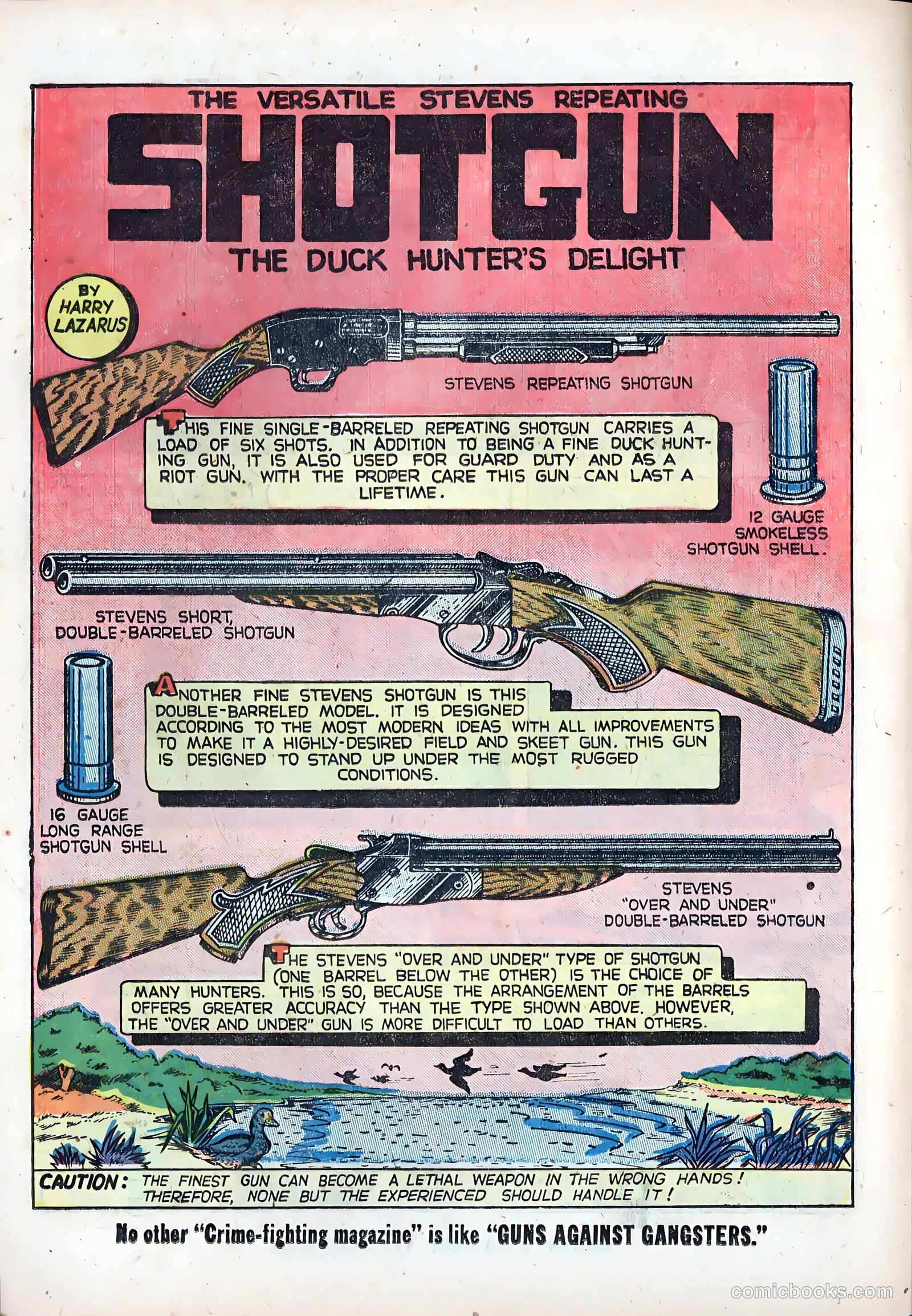 Guns Against Gangsters #5 (1948) — page 12