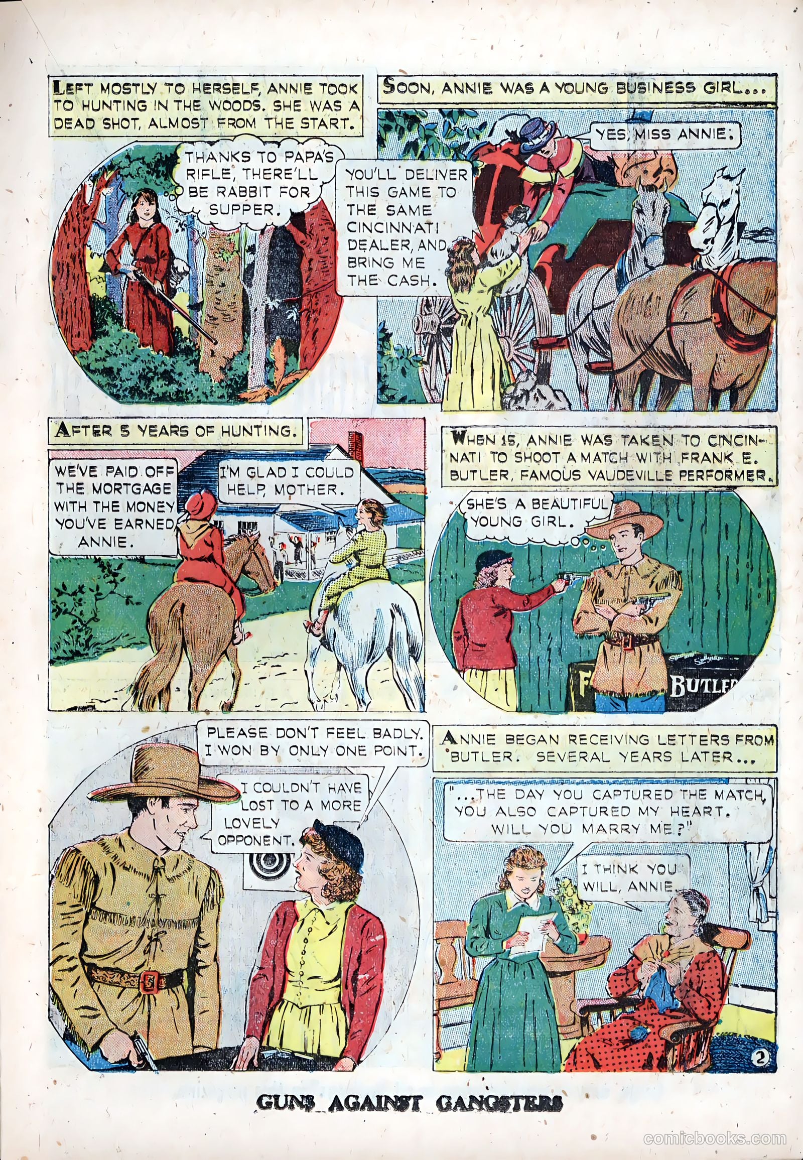 Guns Against Gangsters #5 (1948) — page 15