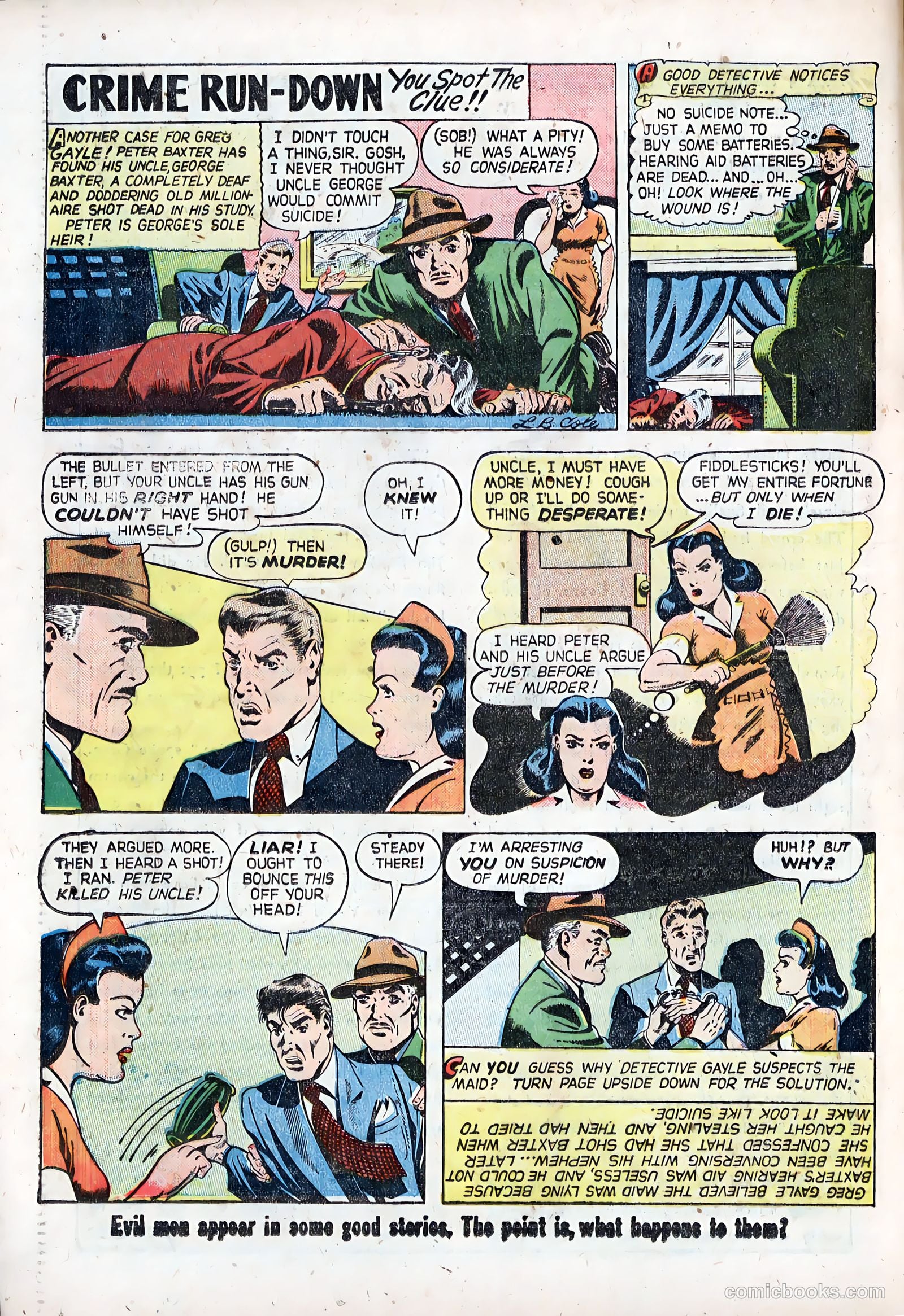 Guns Against Gangsters #5 (1948) — page 20