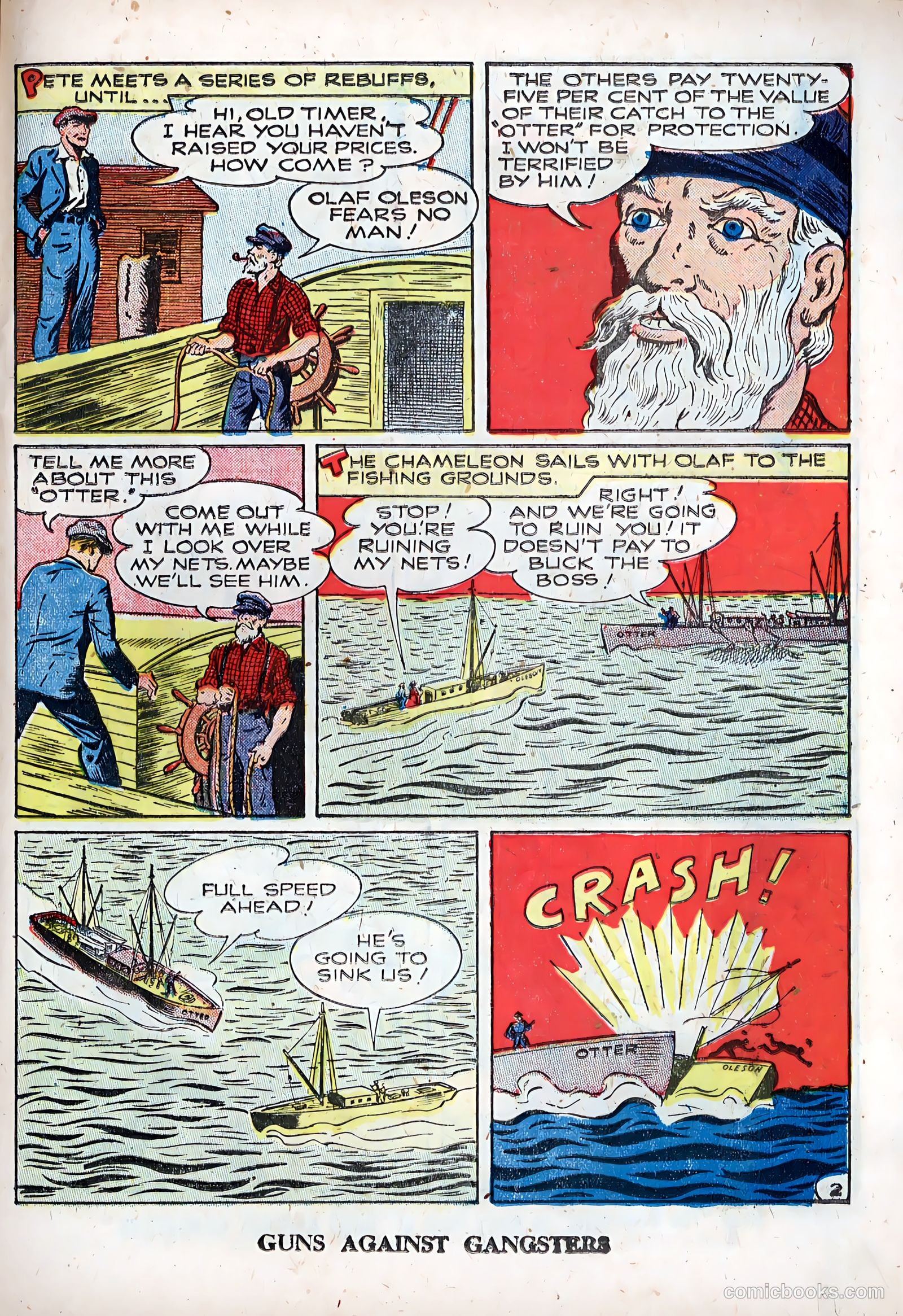 Guns Against Gangsters #5 (1948) — page 23