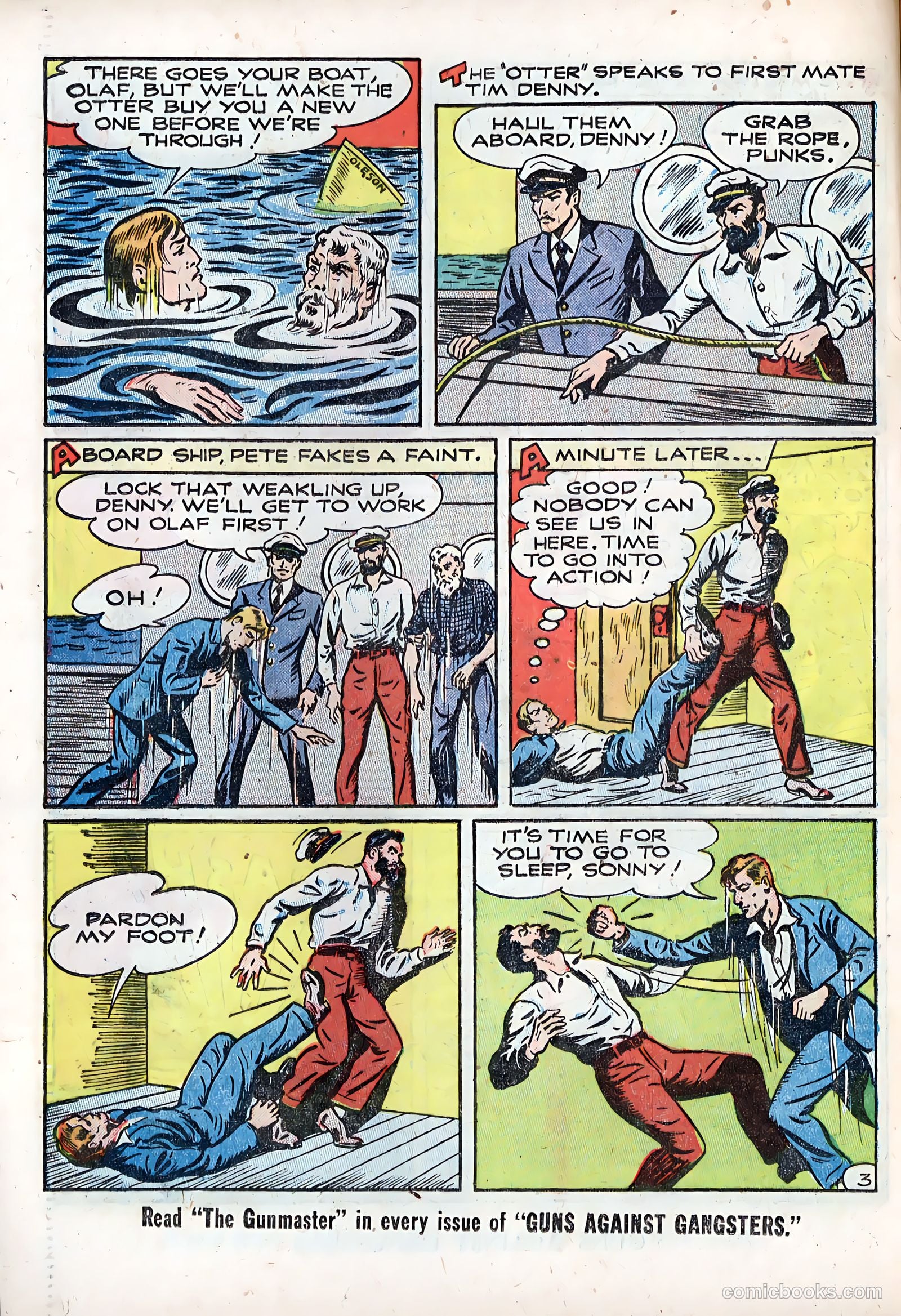 Guns Against Gangsters #5 (1948) — page 24