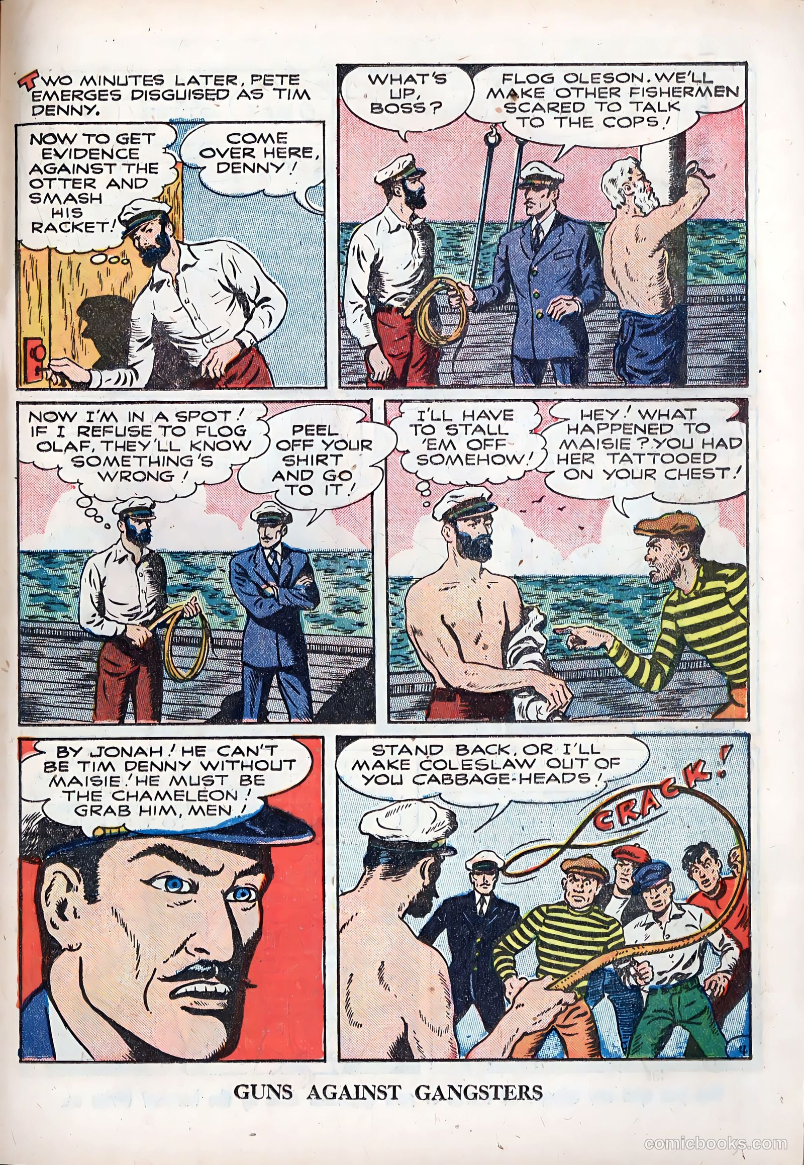 Guns Against Gangsters #5 (1948) — page 25
