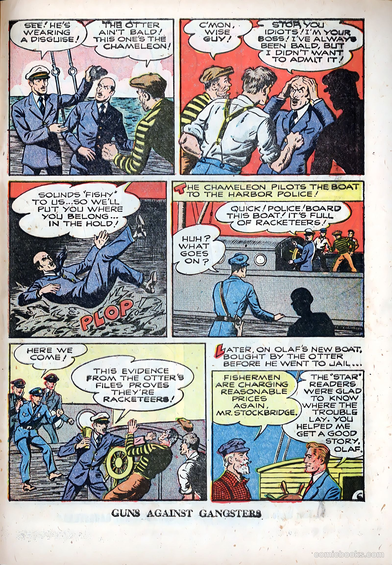 Guns Against Gangsters #5 (1948) — page 27