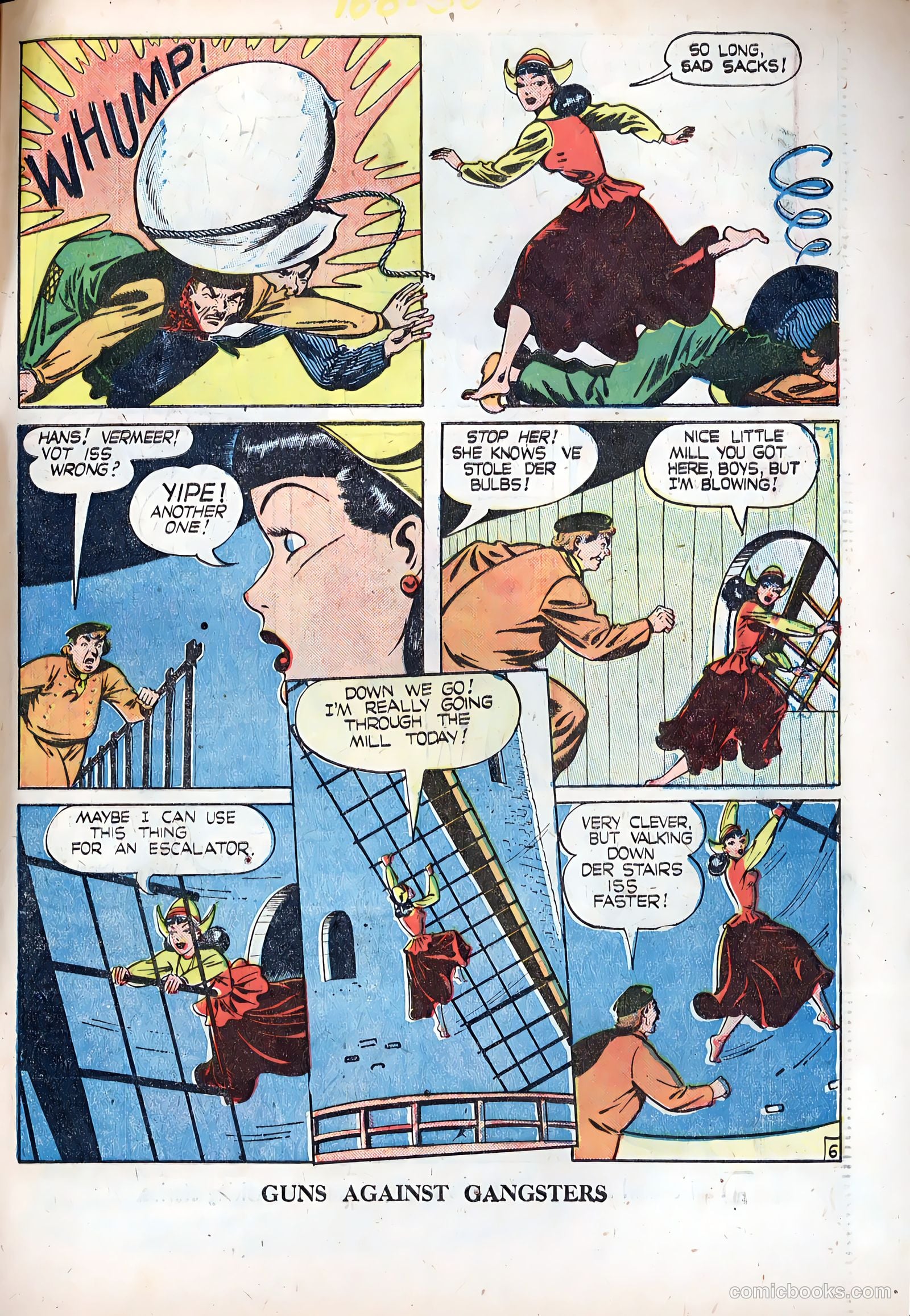 Guns Against Gangsters #5 (1948) — page 33