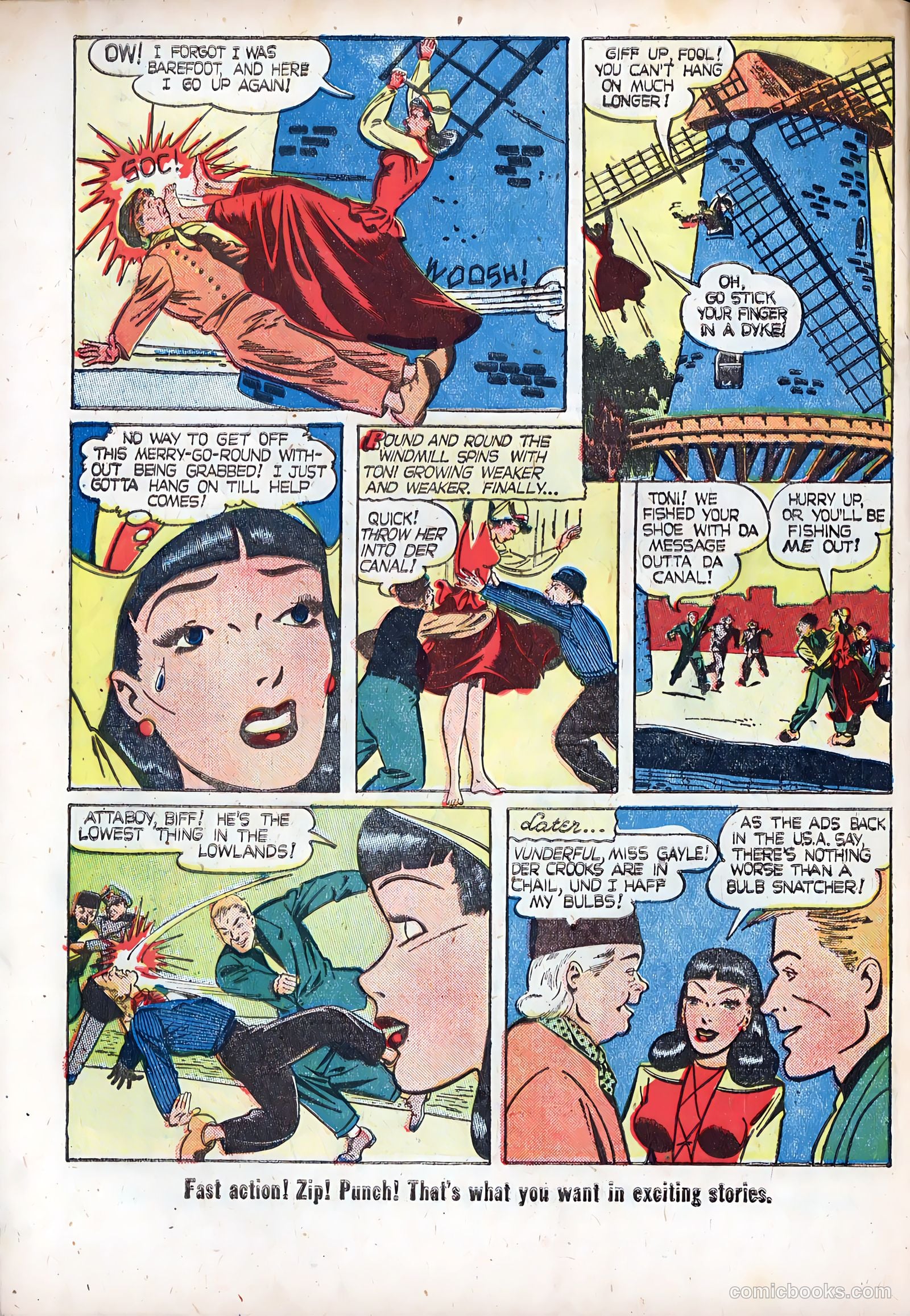 Guns Against Gangsters #5 (1948) — page 34
