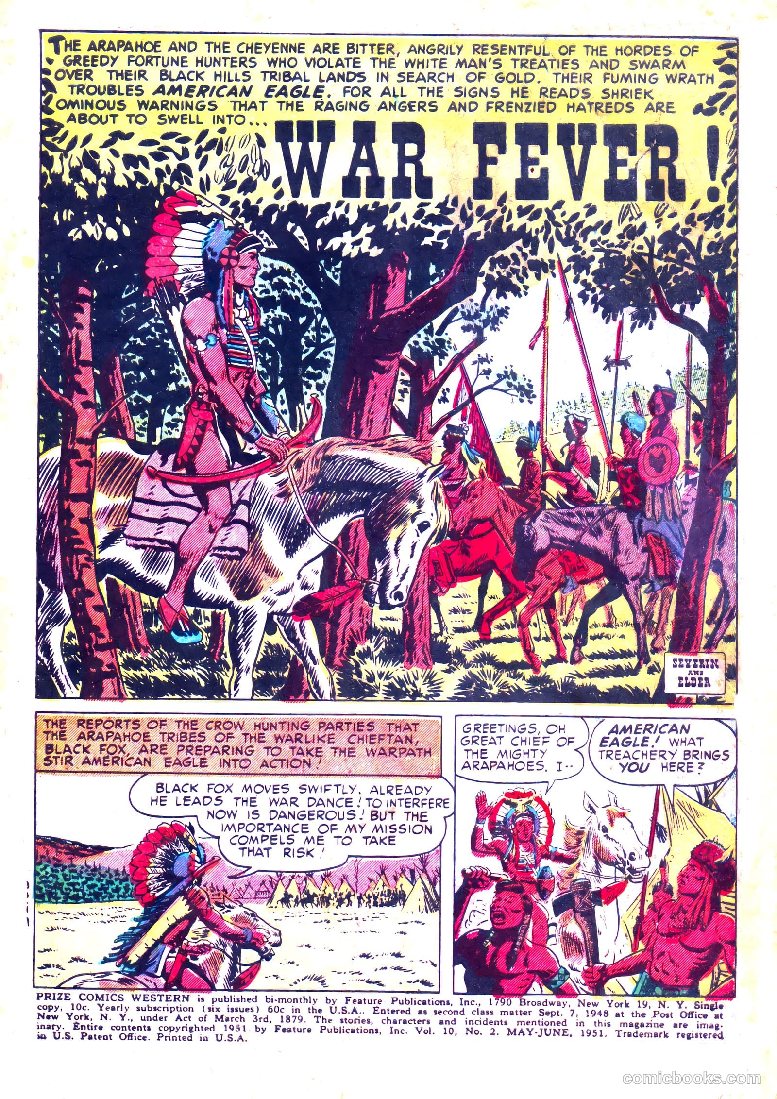 Prize Comics Western #87 (1950, Streamline) — page 4 of 53
