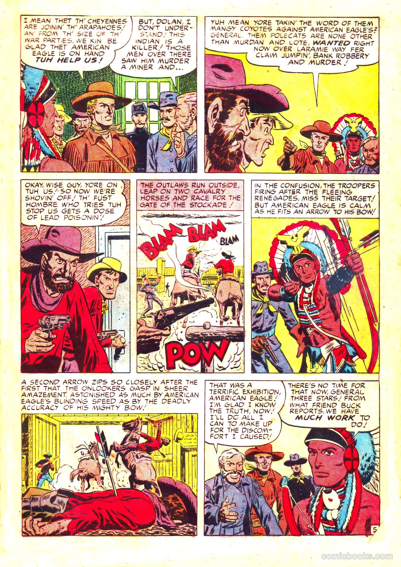 Prize Comics Western #87 (1950, Streamline) — page 8 of 53