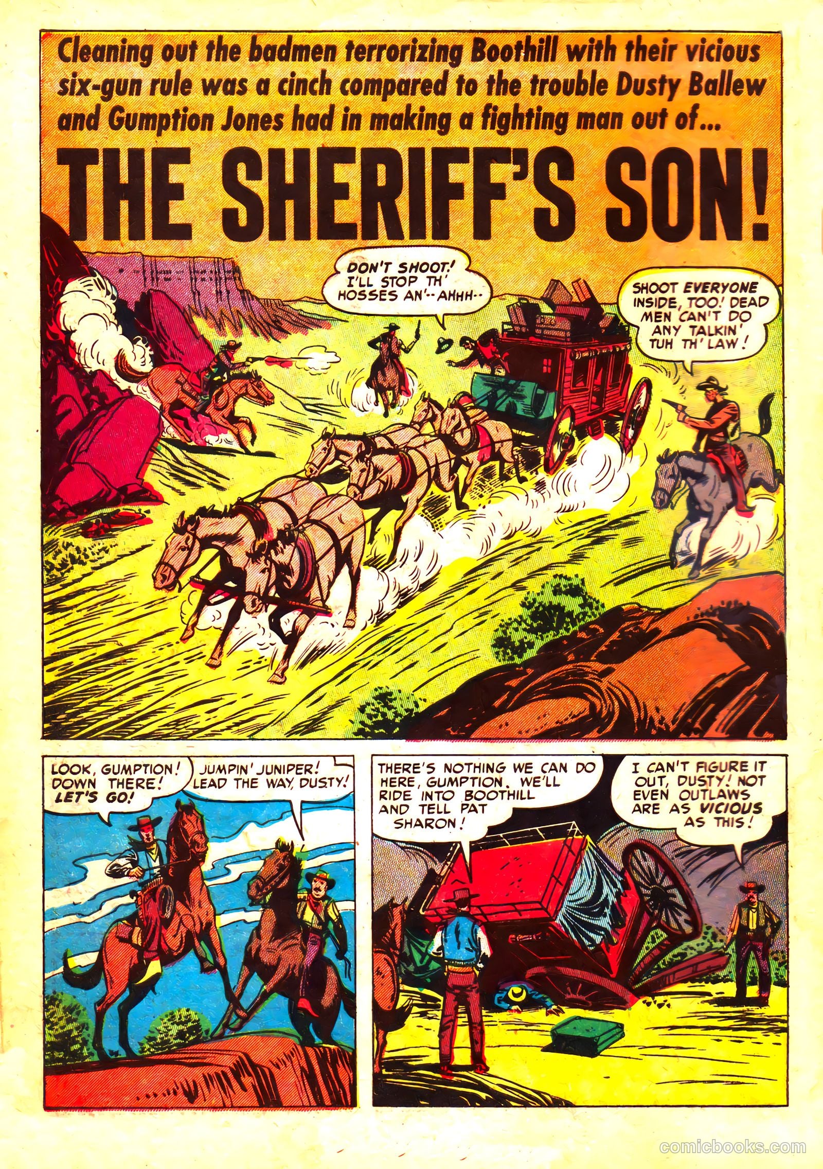 Prize Comics Western #87 (1950, Streamline) — page 15 of 53