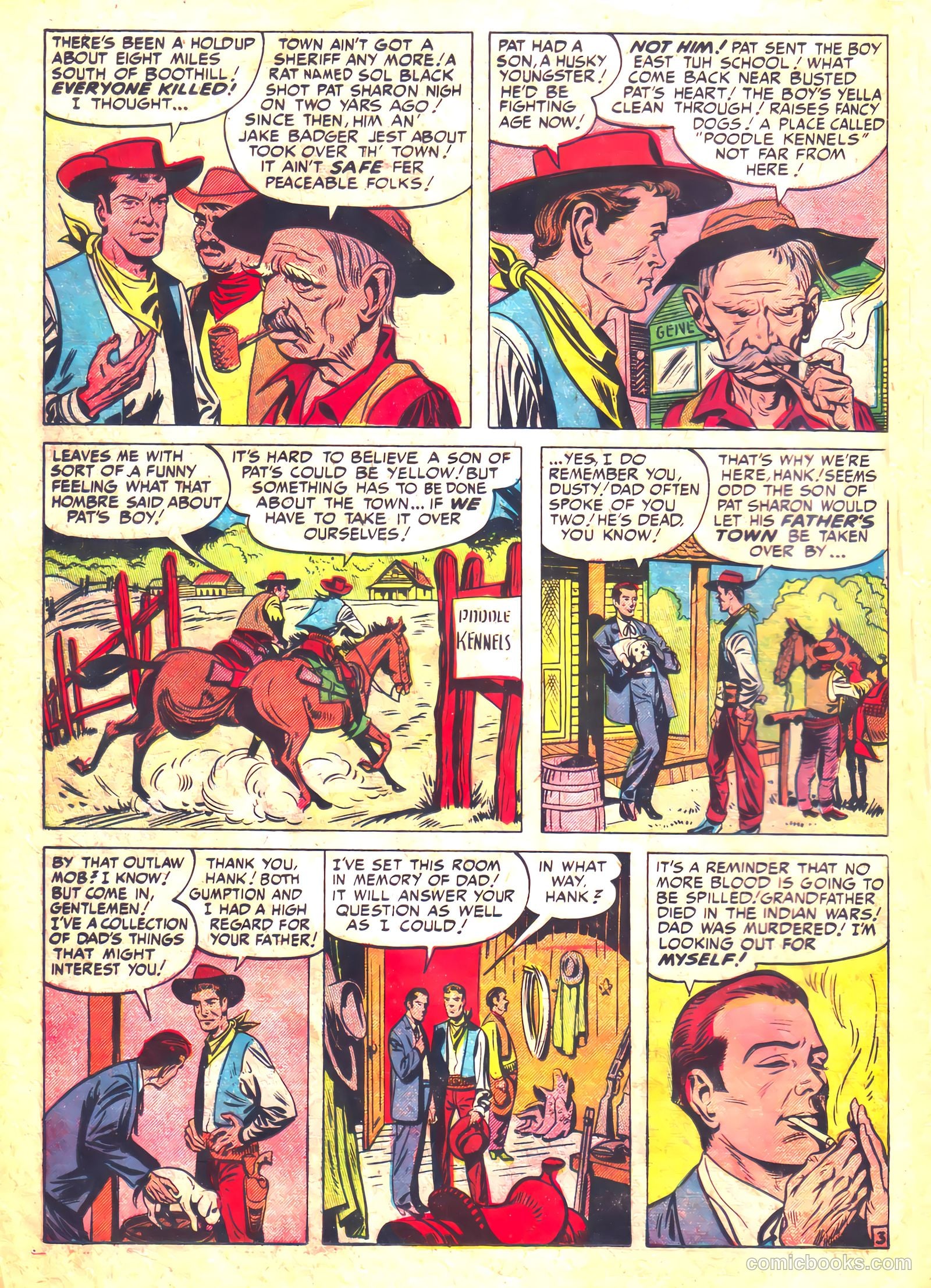 Prize Comics Western #87 (1950, Streamline) — page 17 of 53