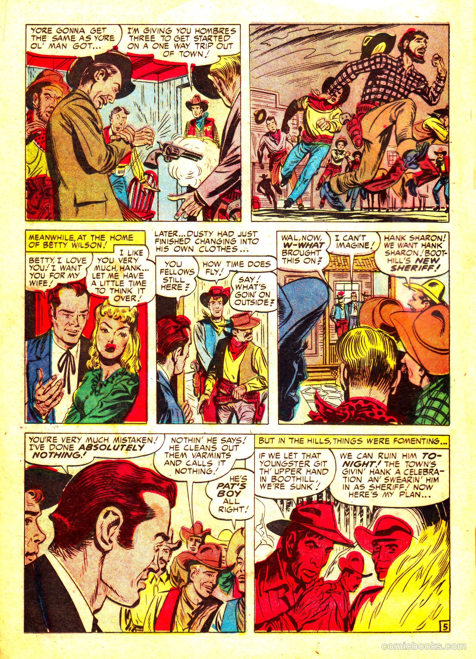 Prize Comics Western #87 (1950, Streamline) — page 19 of 53