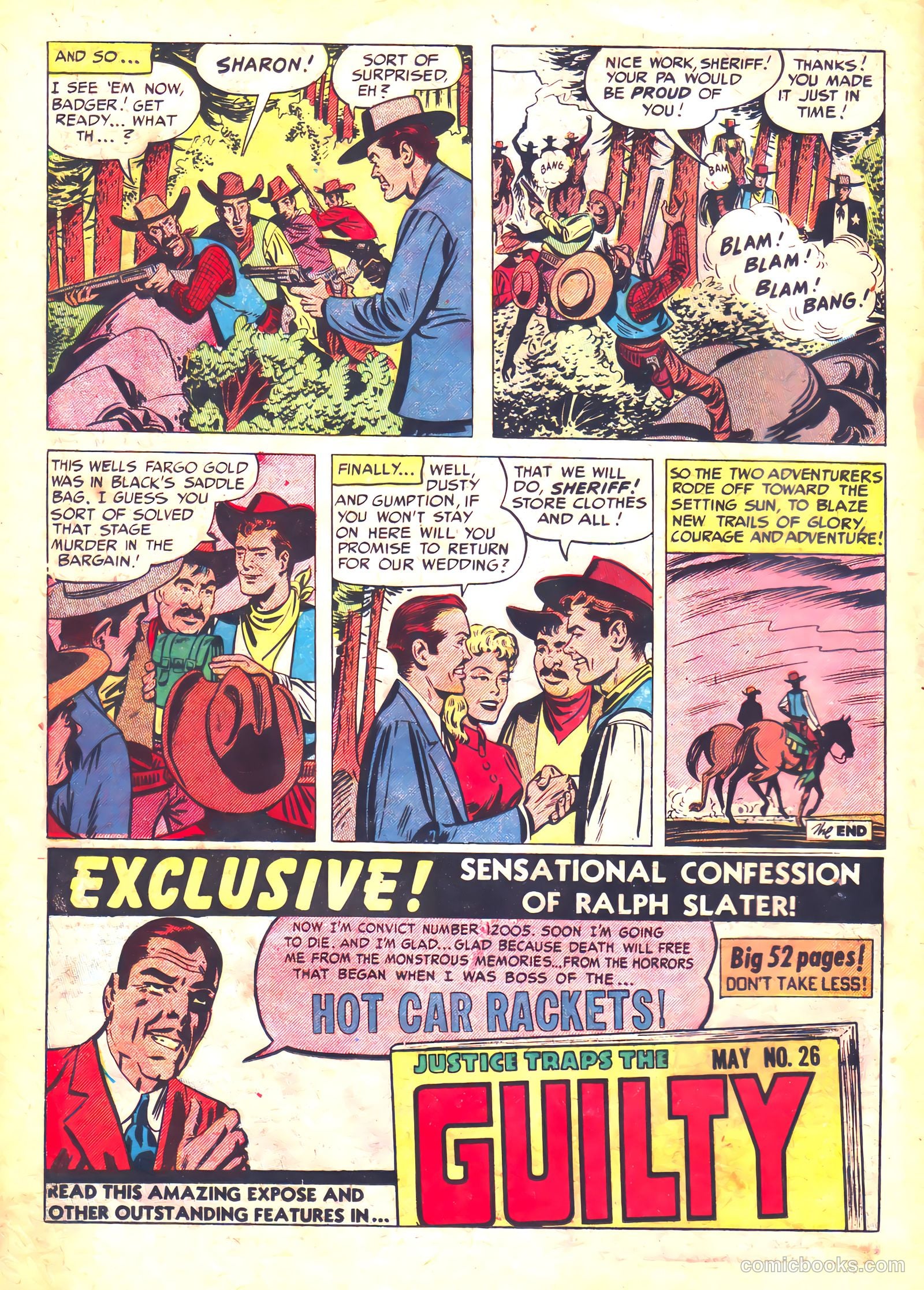 Prize Comics Western #87 (1950, Streamline) — page 21 of 53