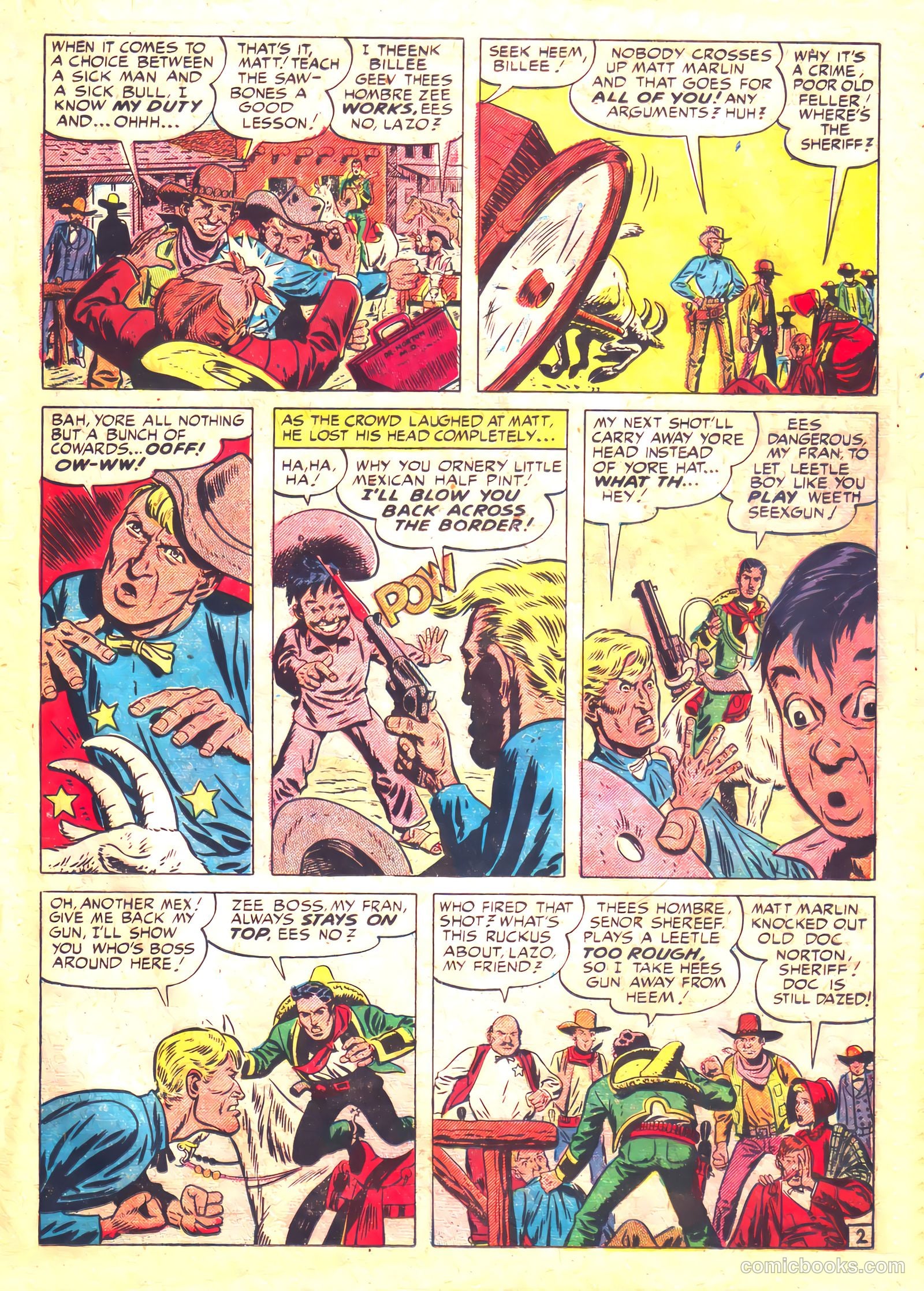Prize Comics Western #87 (1950, Streamline) — page 24 of 53