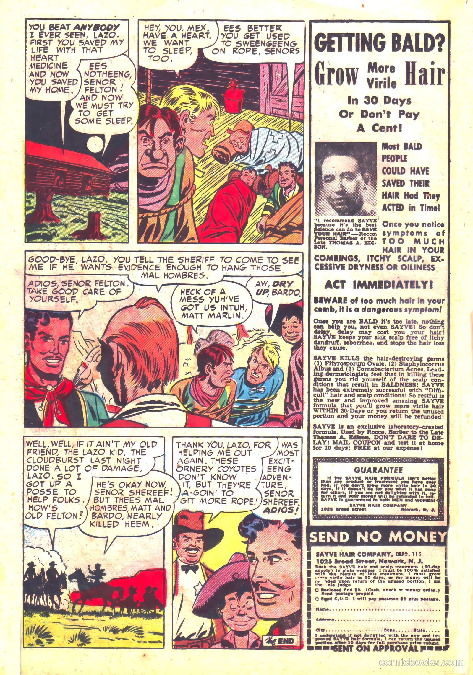 Prize Comics Western #87 (1950, Streamline) — page 29 of 53