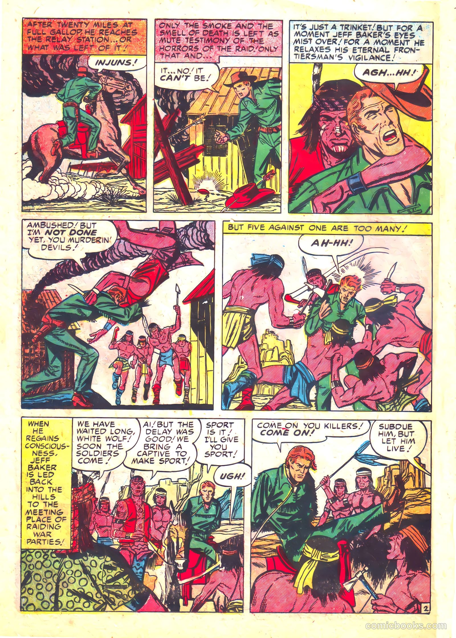 Prize Comics Western #87 (1950, Streamline) — page 35 of 53