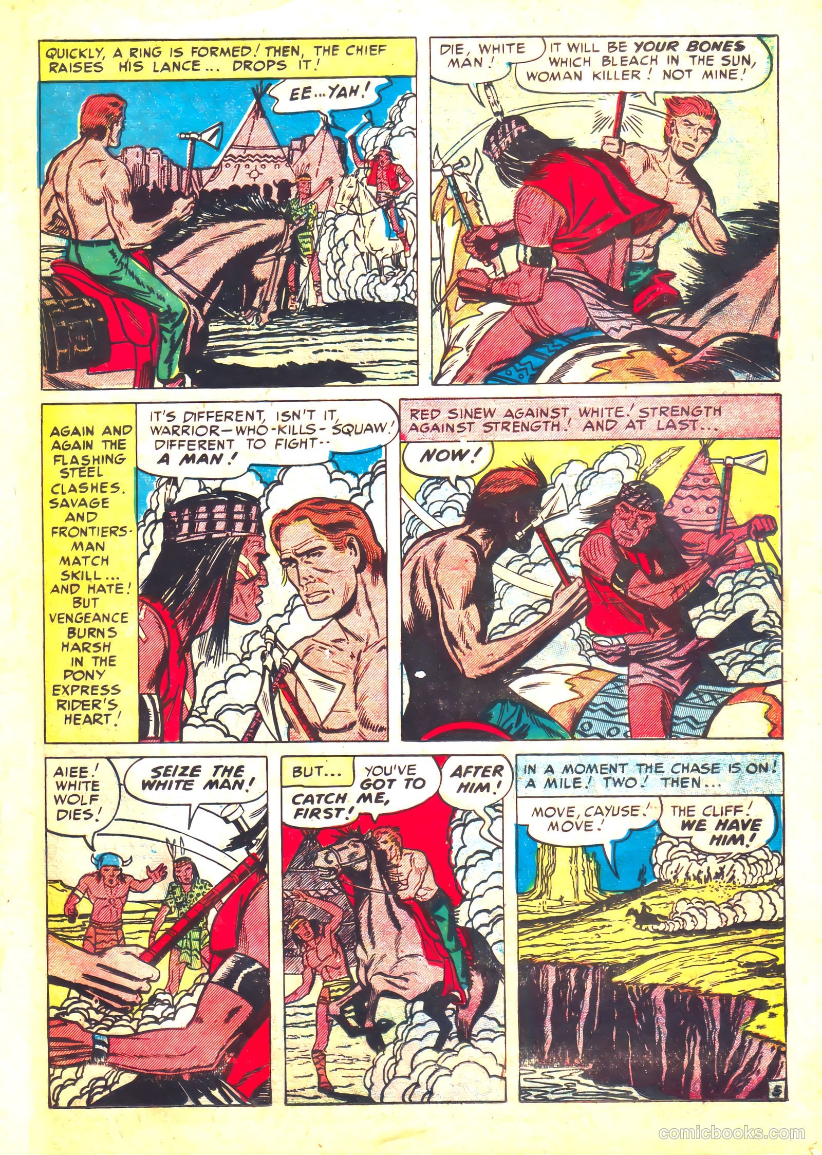Prize Comics Western #87 (1950, Streamline) — page 38 of 53