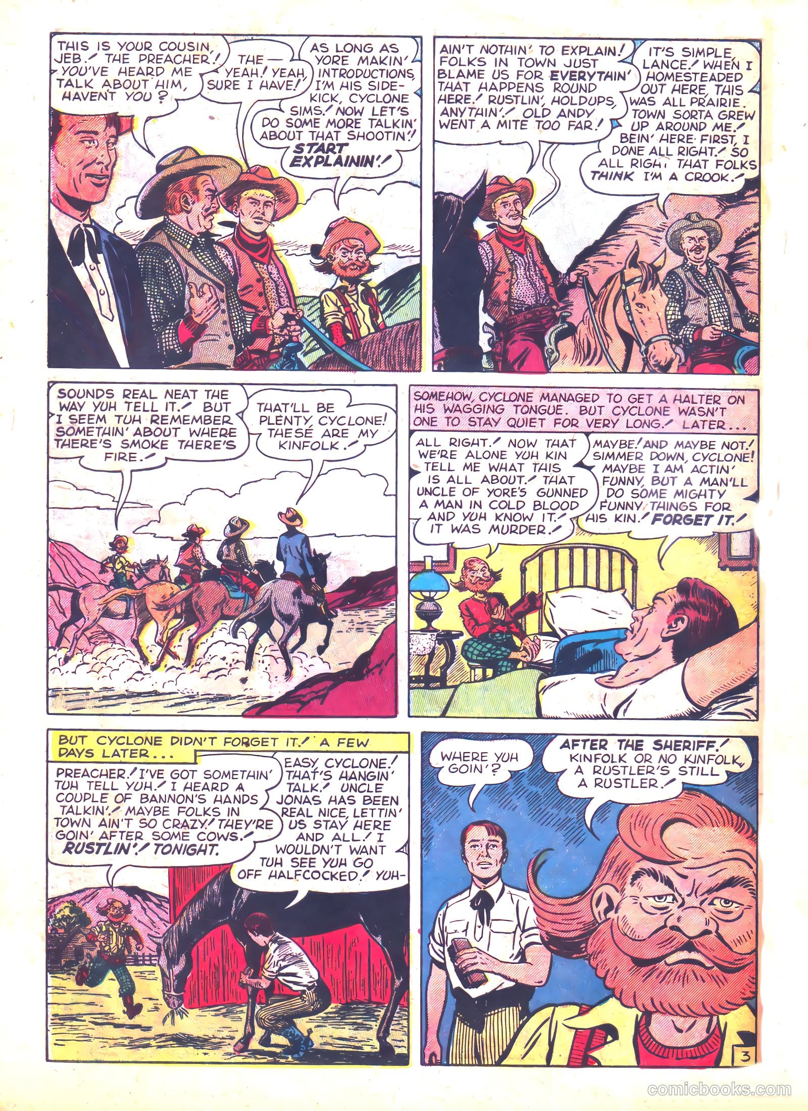 Prize Comics Western #87 (1950, Streamline) — page 45 of 53