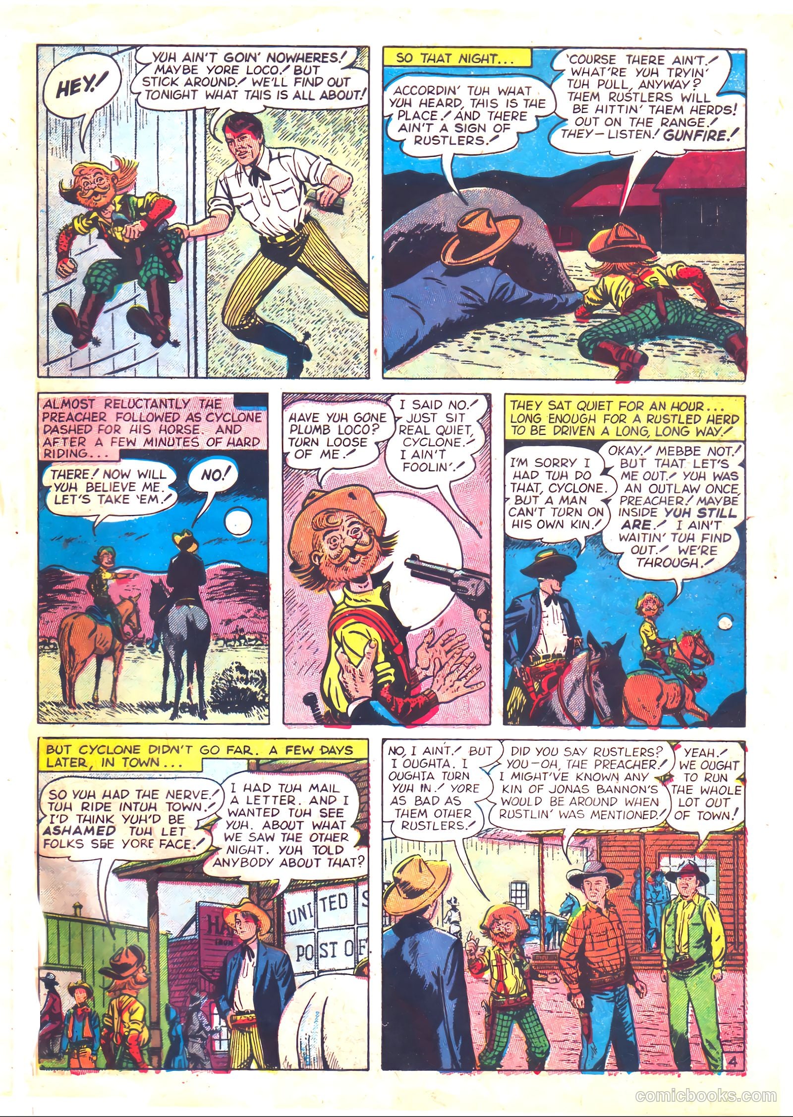 Prize Comics Western #87 (1950, Streamline) — page 46 of 53