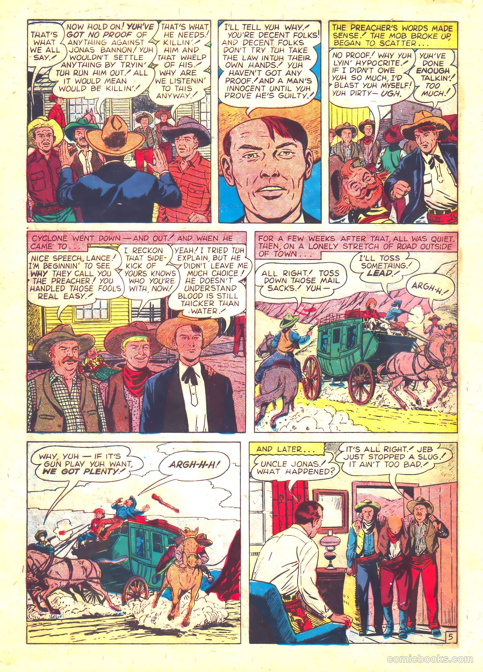 Prize Comics Western #87 (1950, Streamline) — page 47 of 53