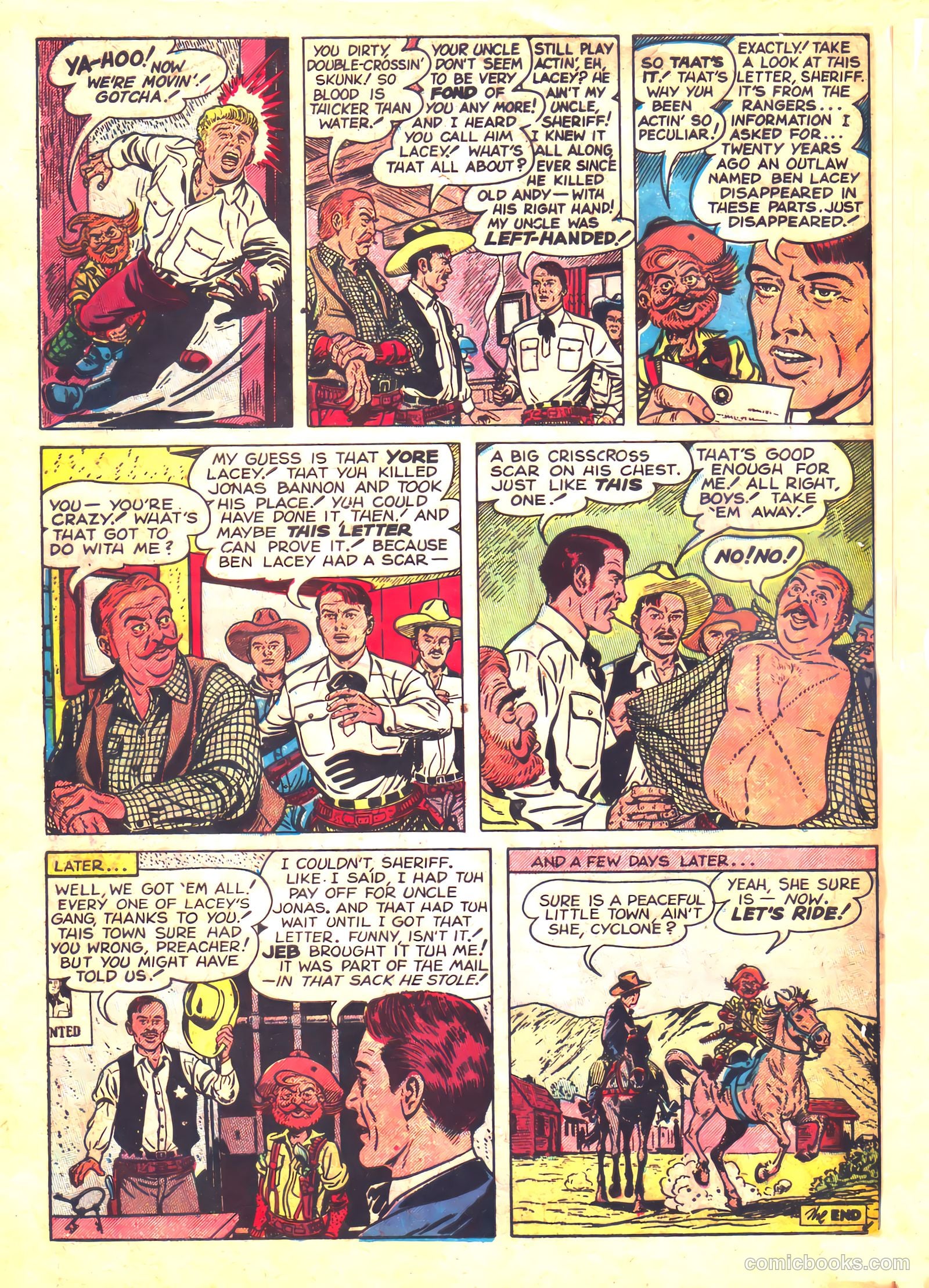 Prize Comics Western #87 (1950, Streamline) — page 49 of 53