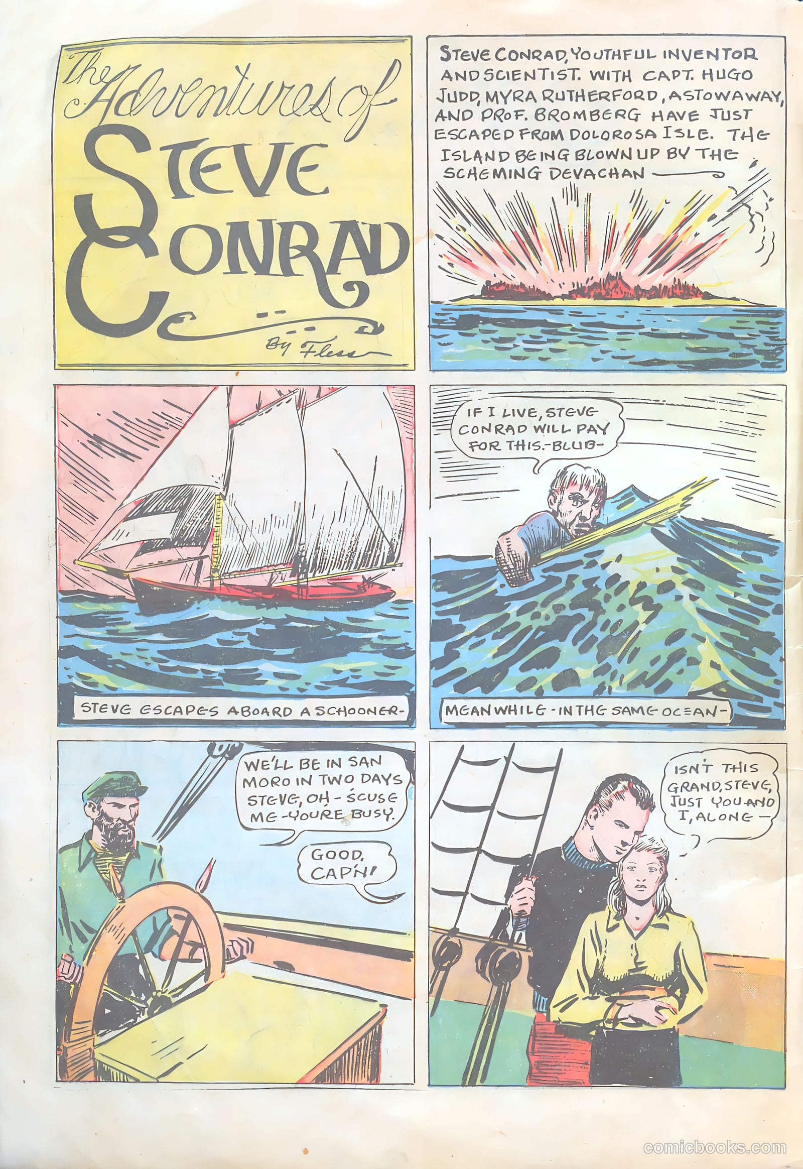 New Adventure Comics #14 (1950) — page 8
