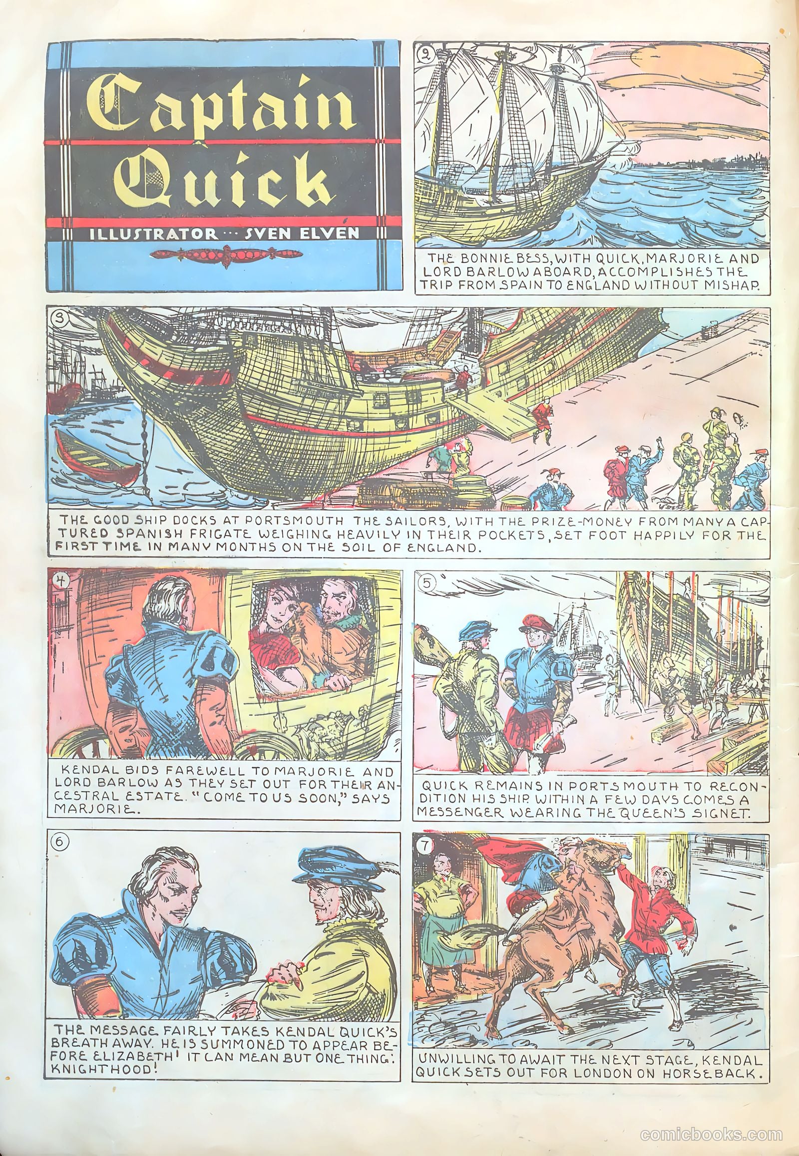 New Adventure Comics #14 (1950) — page 12