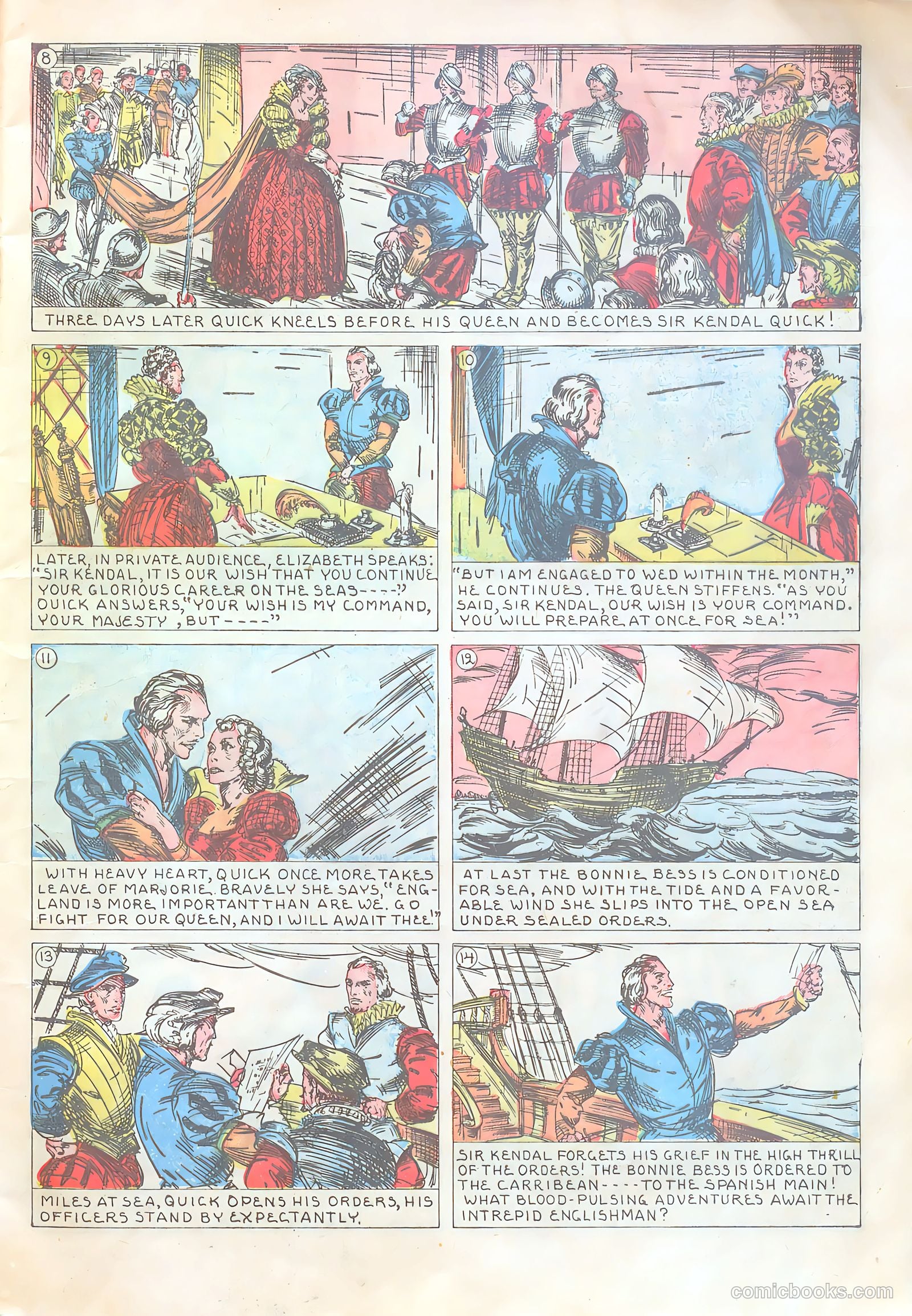 New Adventure Comics #14 (1950) — page 13