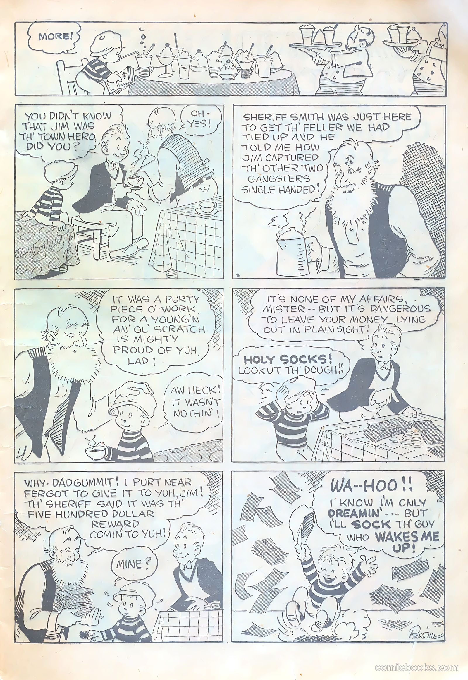 New Adventure Comics #14 (1950) — page 25