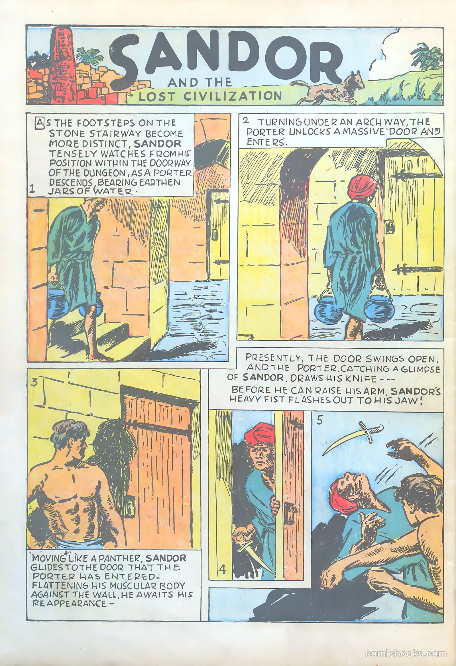 New Adventure Comics #14 (1950) — page 54