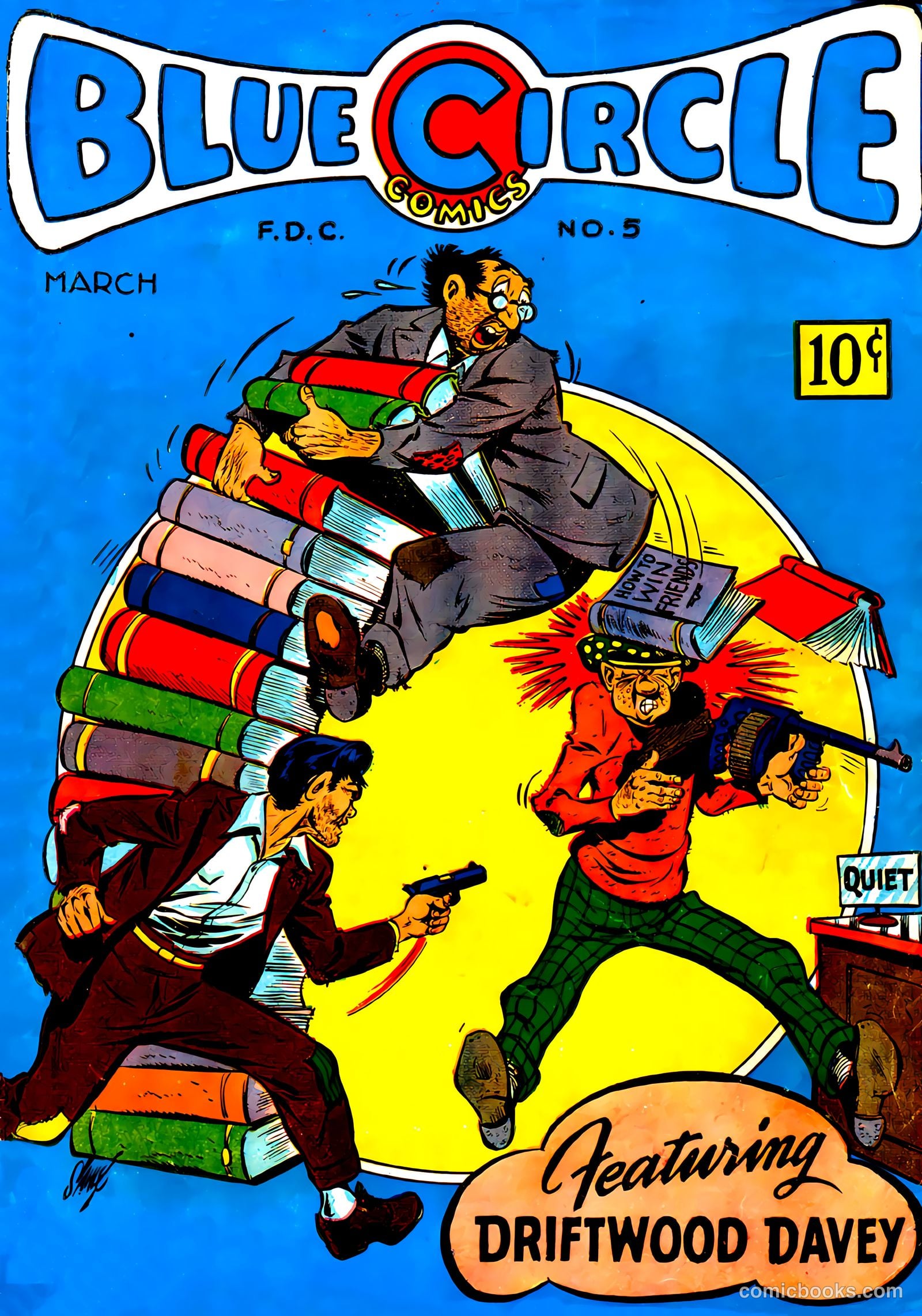 Blue Circle Comics #5